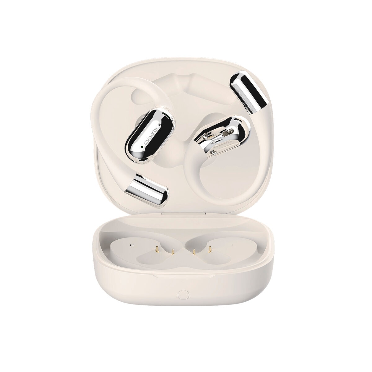 4smarts wireless Kopfhörer »Open-Ear Bluetooth Kopfhörer SkyBuds AI Screen«, A2DP Bluetooth-AVRCP Bluetooth-HFP, Freisprechfunktion