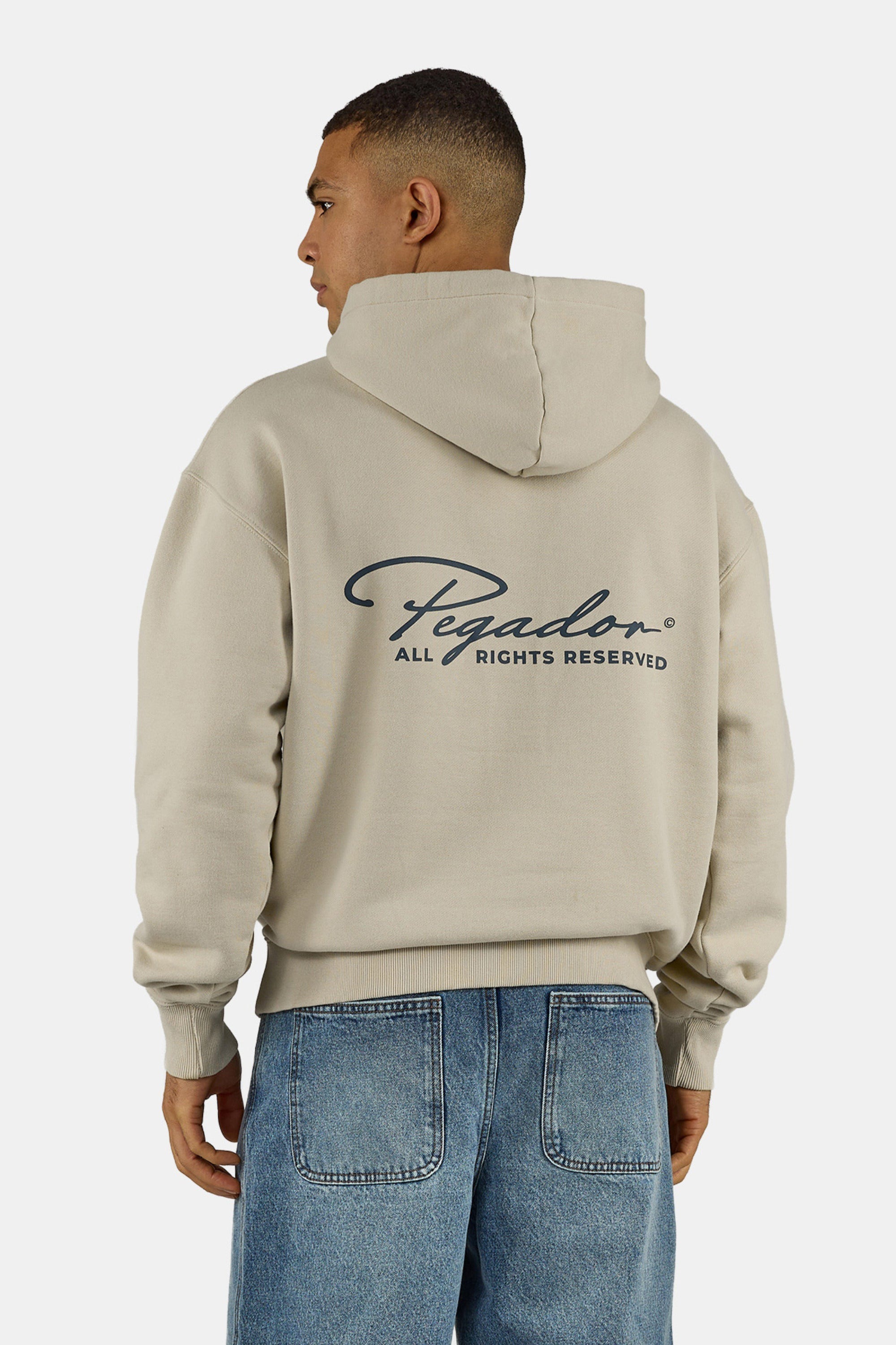 PEGADOR Kapuzensweatshirt »Pike Oversized Hoodie«, Baumwollmischung, oversize
