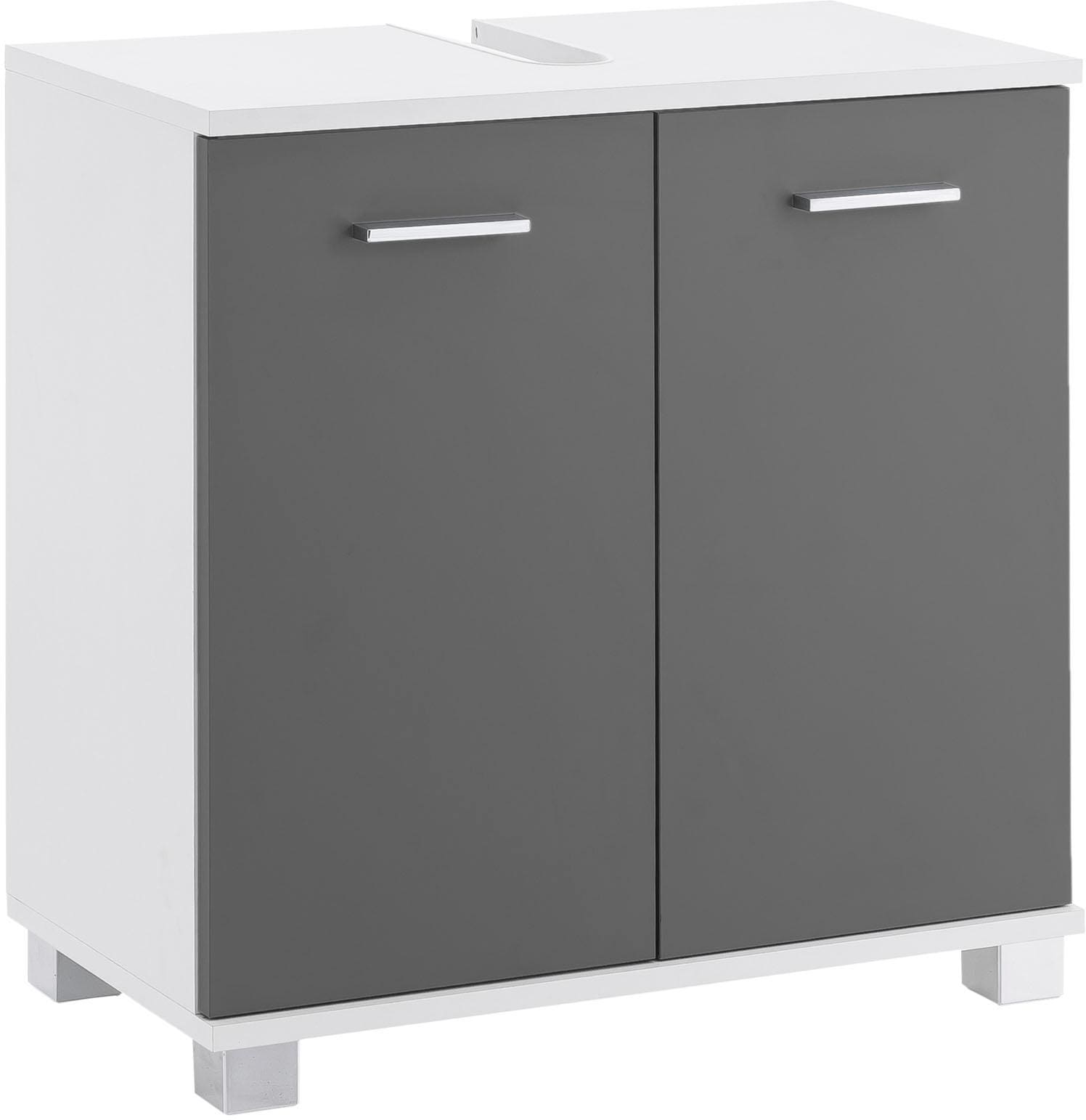 Schildmeyer Waschbeckenunterschrank »Lumo«, Breite 60 cm, mit 2 Türen &  Metallgriffen im OTTO Online Shop