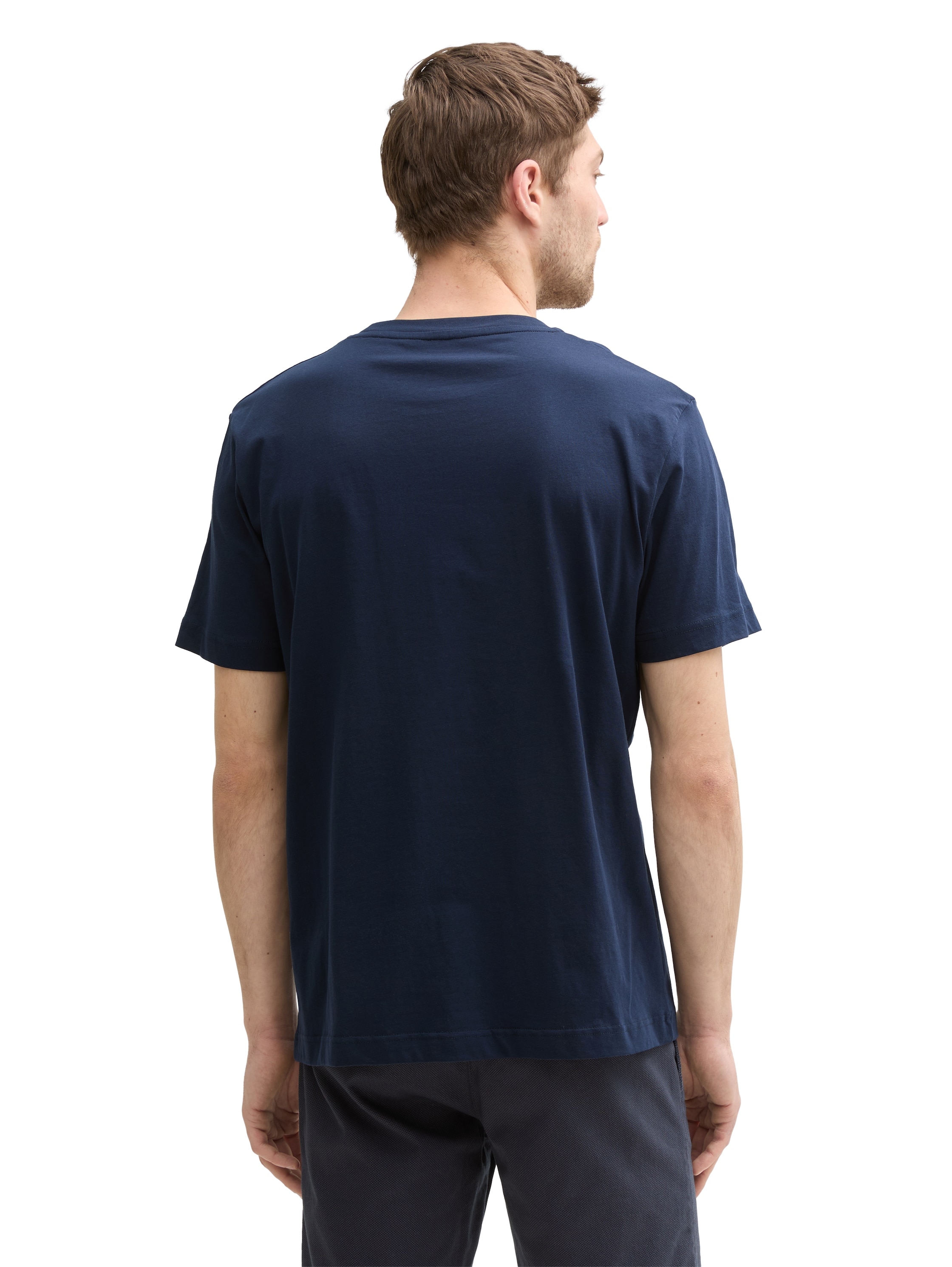 TOM TAILOR T-Shirt, (Packung, 2 tlg.), mit Frontprint