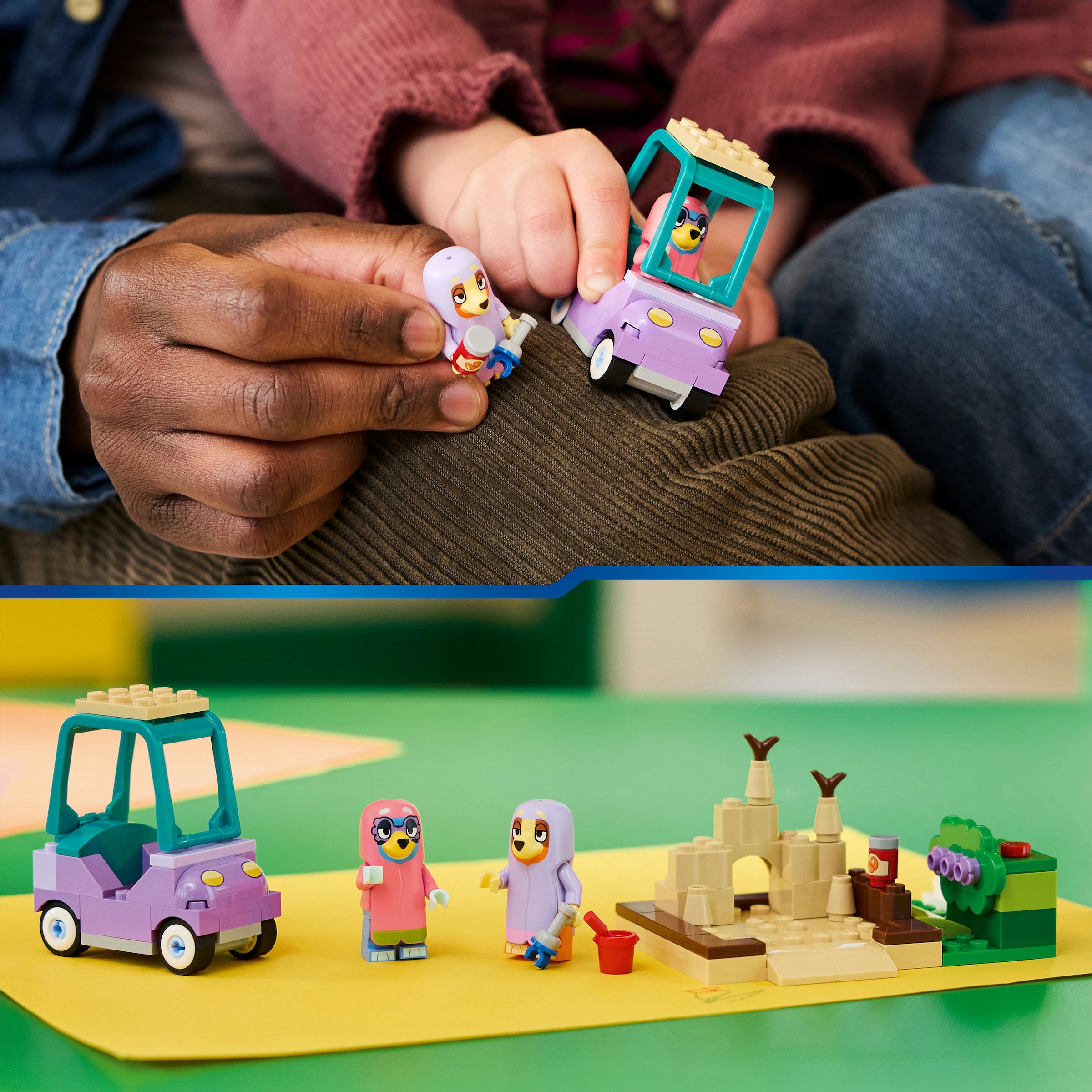 LEGO® Konstruktionsspielsteine »Omas mit Bingo und Bluey (11216), LEGO Bluey« Made in Europe