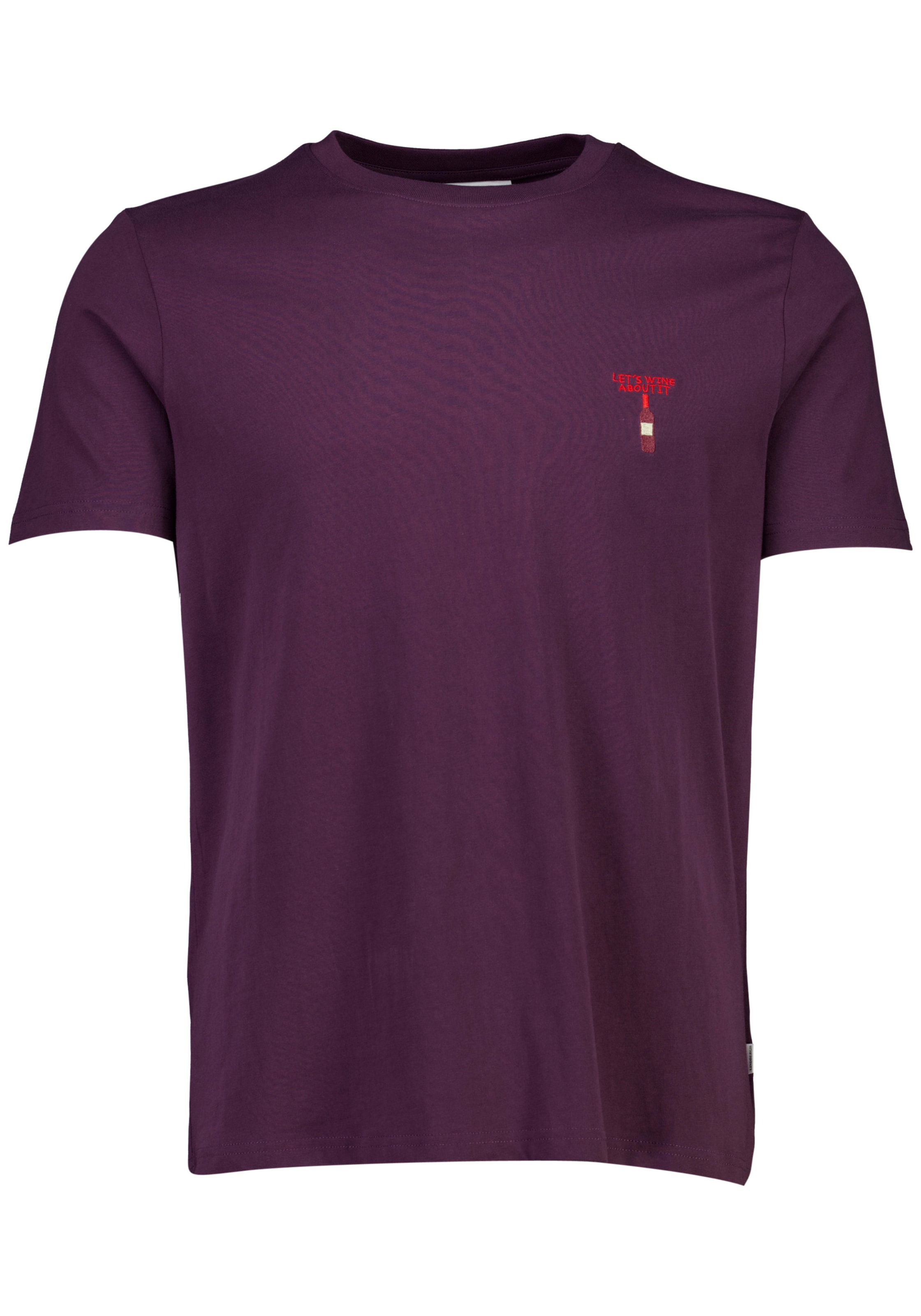 LINDBERGH T-Shirt mit Statement-Stickerei auf der Brust