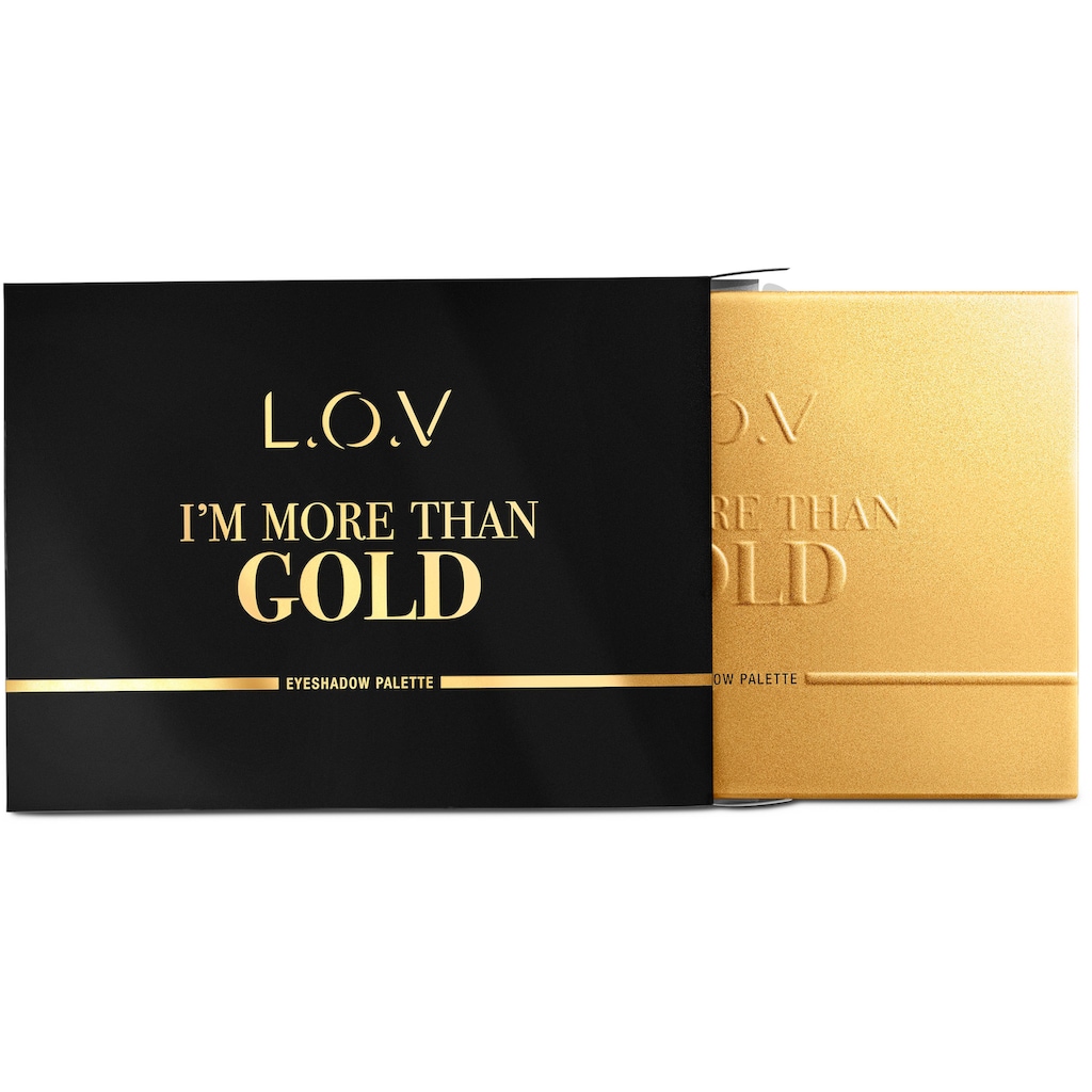 L.O.V Lidschatten-Palette »I´M MORE THAN GOLD«