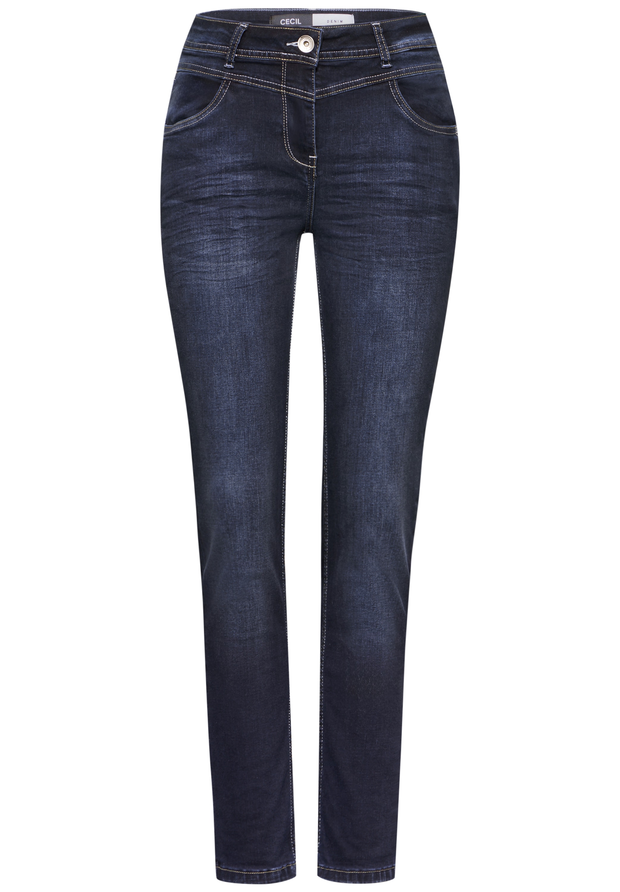 Cecil Slim-fit-Jeans »Style Toronto«, im eleganten Look