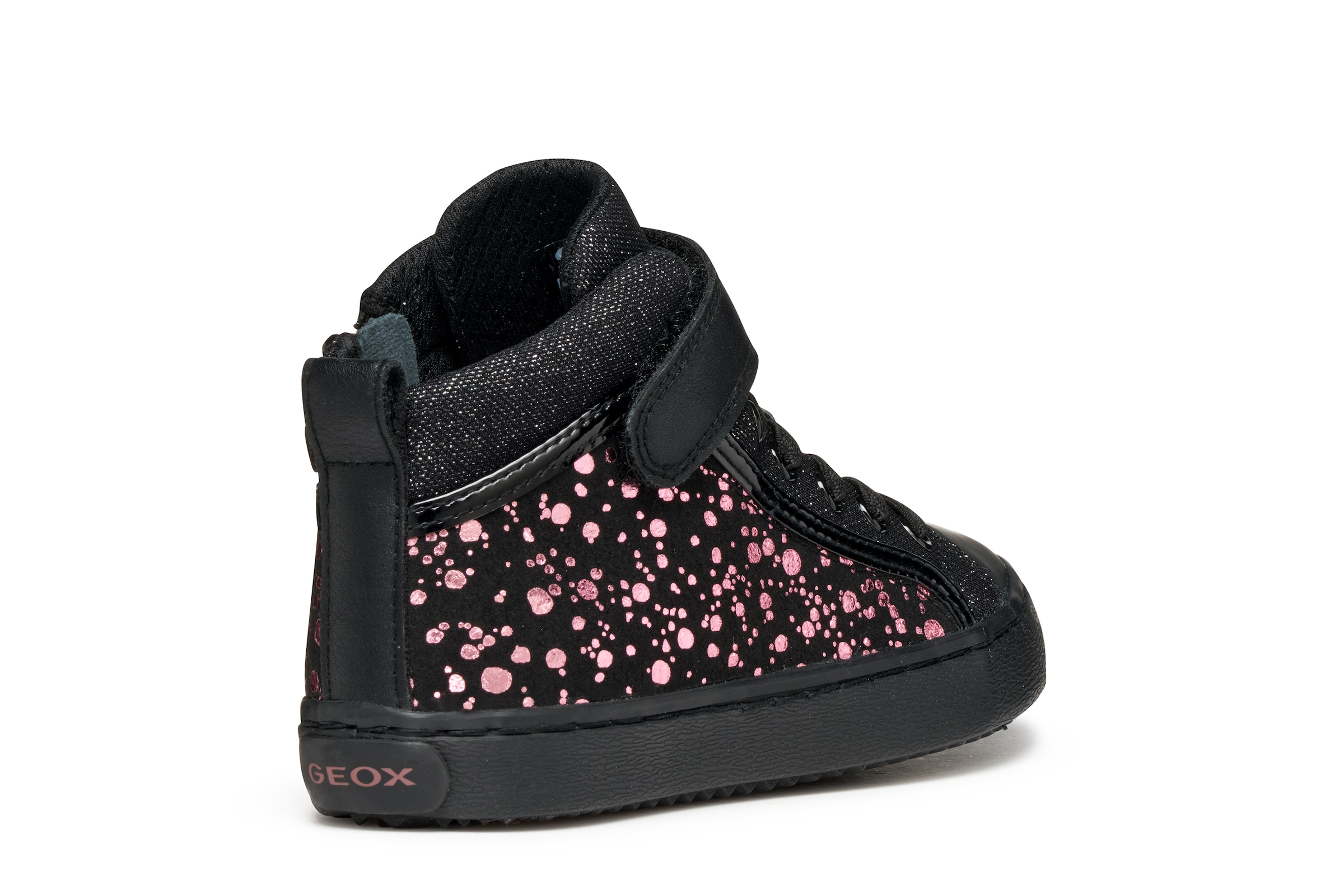 Geox Sneaker »J KALISPERA GIRL«  Schnürboots, Glitzerschuh mit Gummizug, Größenschablone zum Download