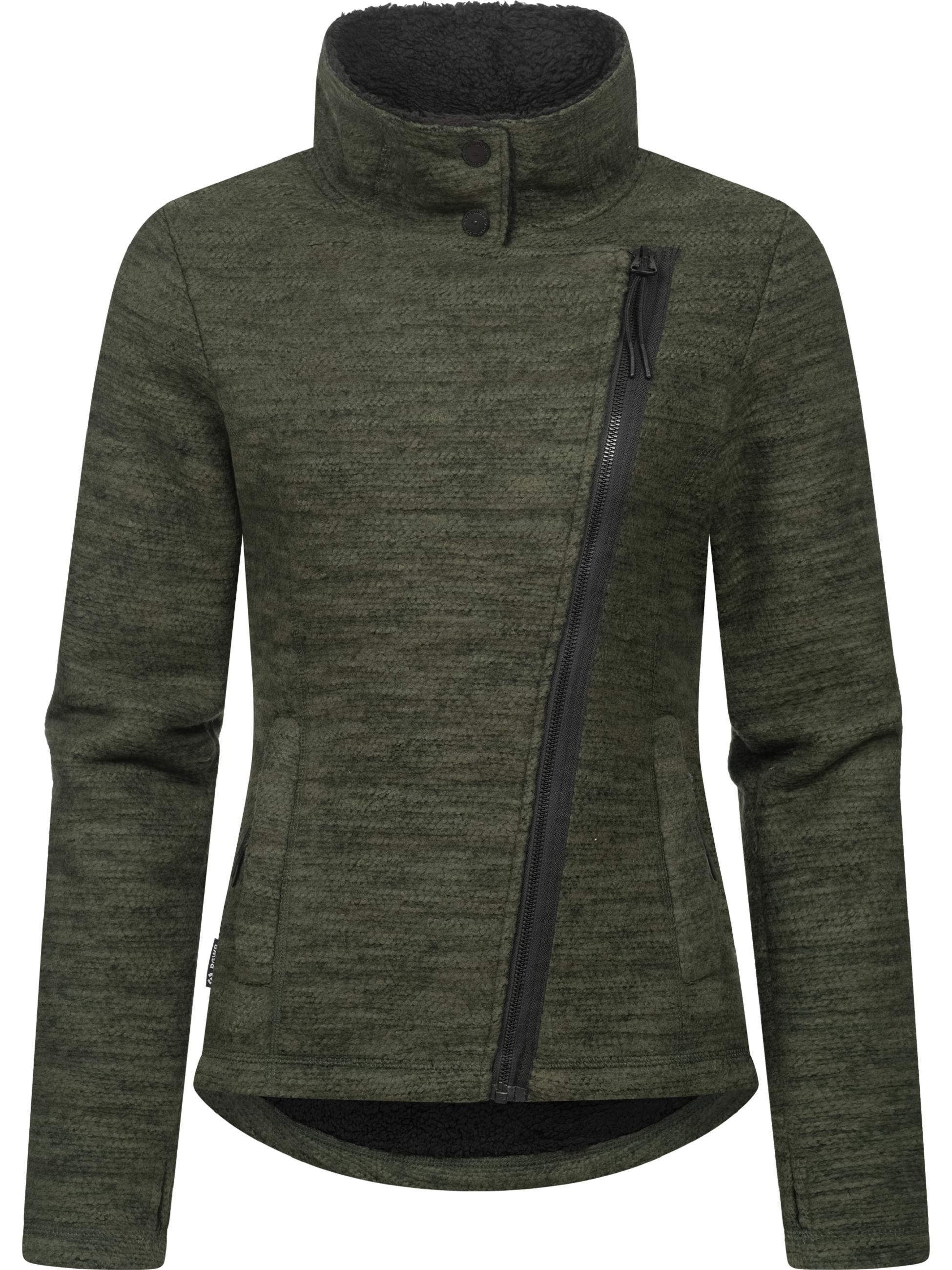 Ragwear Strickfleecejacke »Strickfleecejacke Saskie Melange«