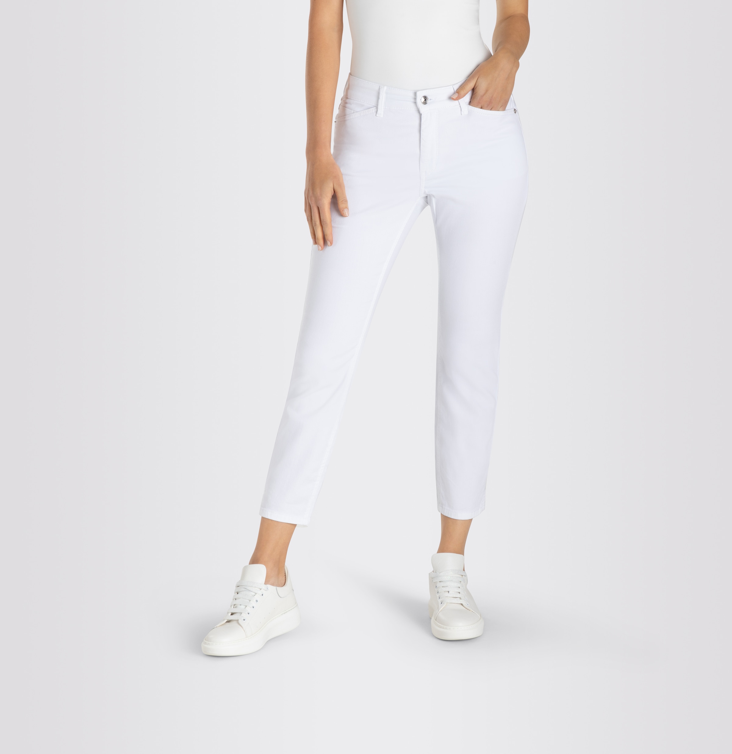 MAC 7/8-Jeans »Dream Summer«, verkürzt mit Schlitz am Saum