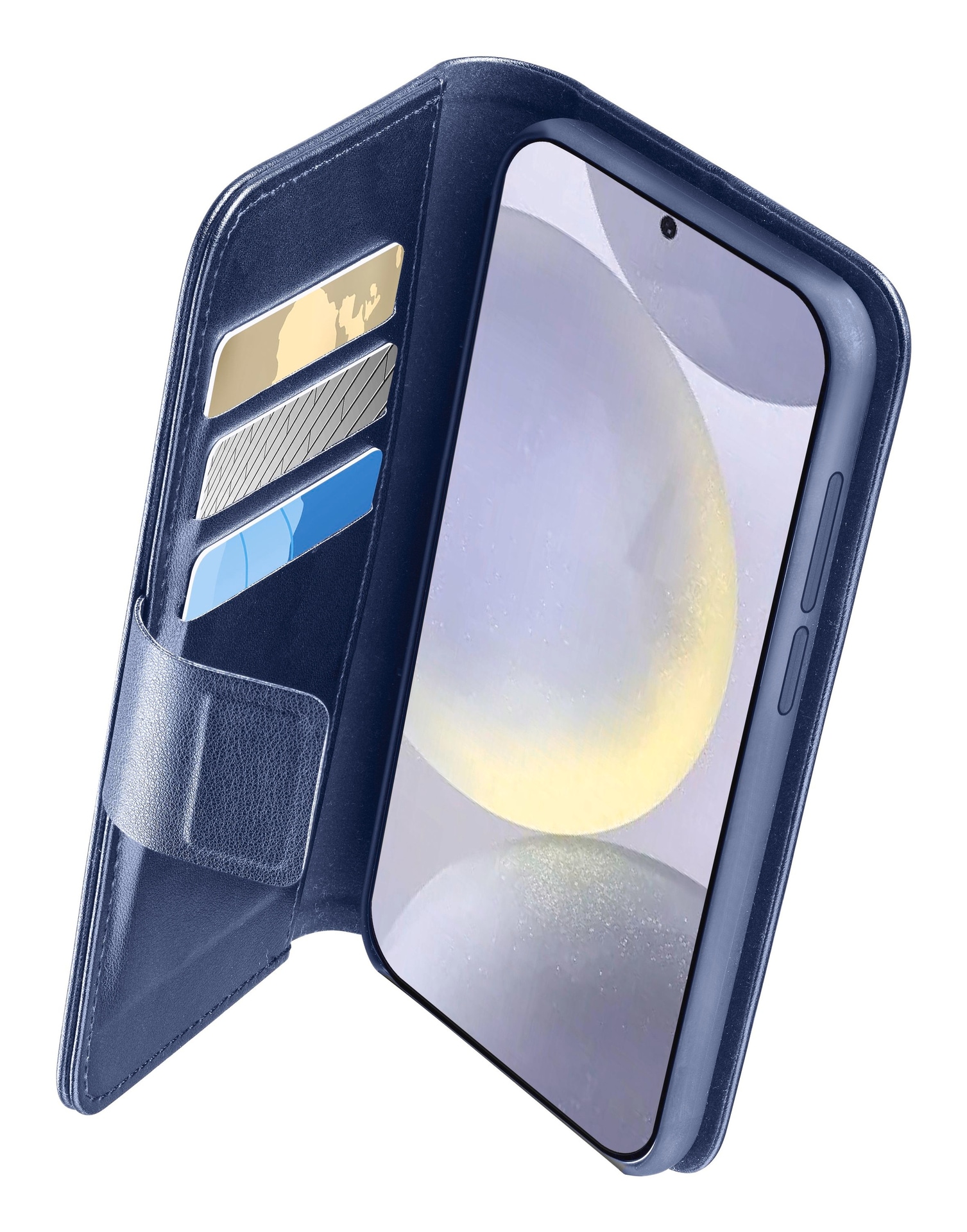 Cellularline Handyhülle »Book Agenda 2 Case für Samsung Galaxy S25«, Backcover, Schutzhülle, Handyschutzhülle, Case, Schutzcase, stoßfest