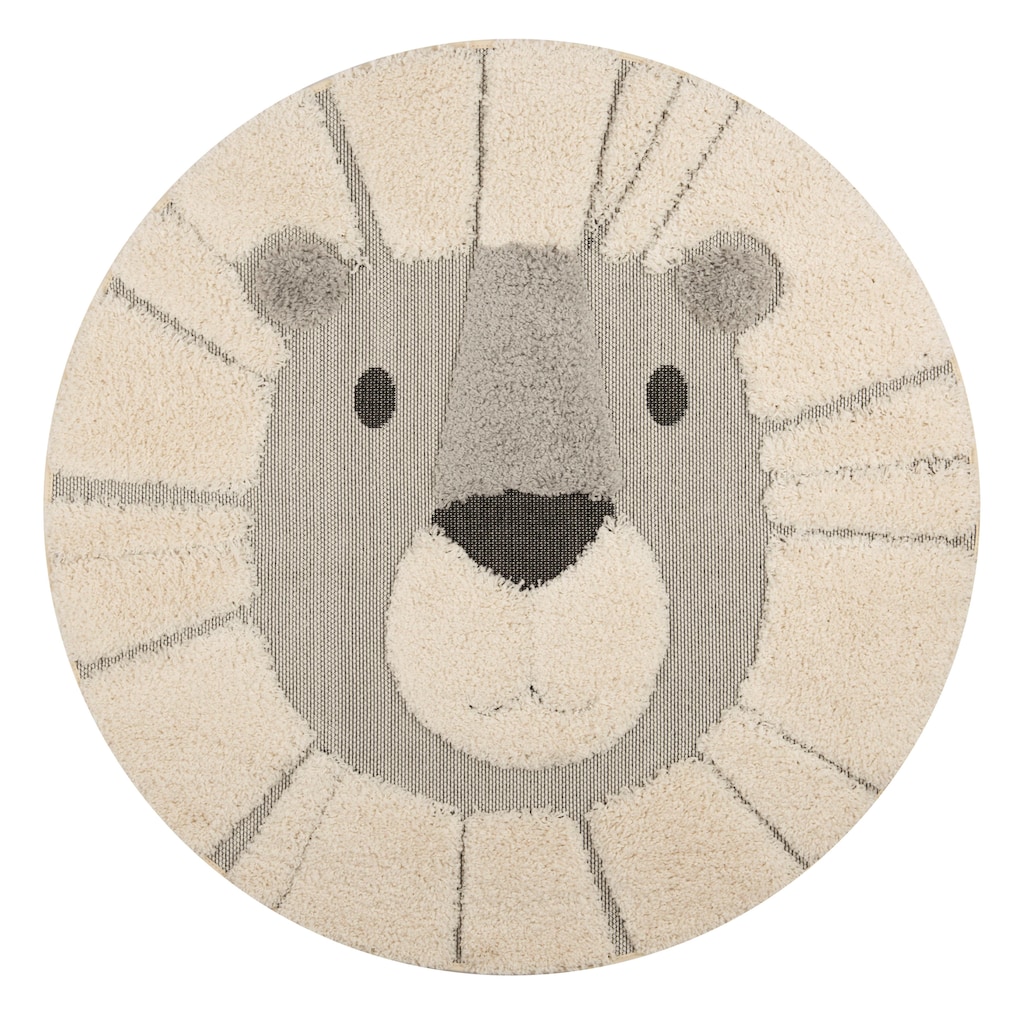 HANSE Home Kinderteppich »Lion Lucky«, rund