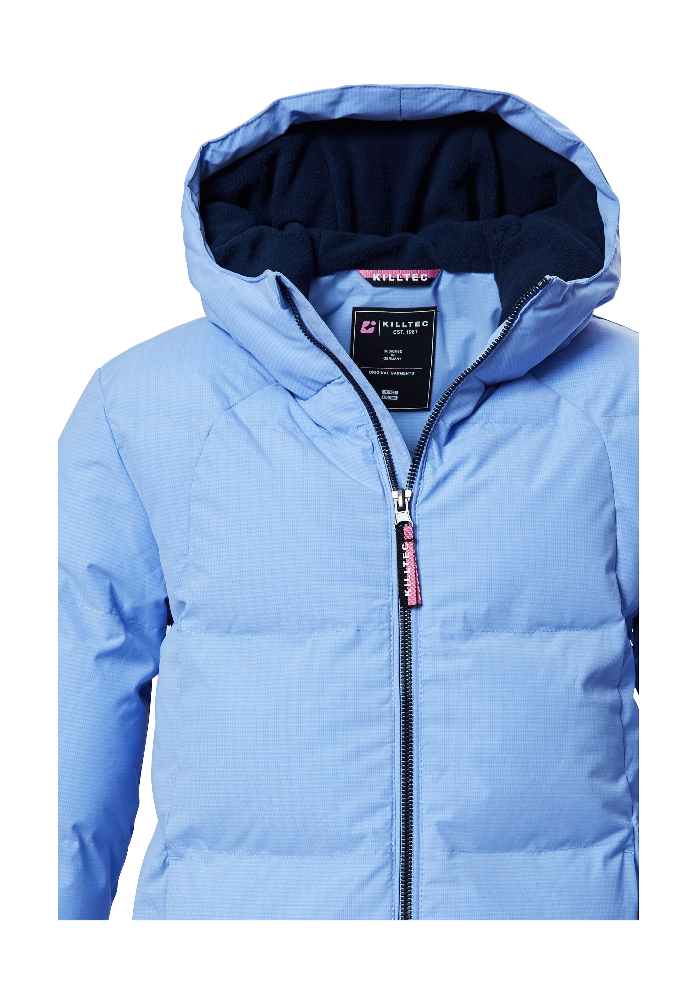 Killtec Steppjacke »KOW 357 GRLS QLTD JCKT«, Wasserabweisende Mädchenjacke mit Kapuze, atmungsaktiv, warm