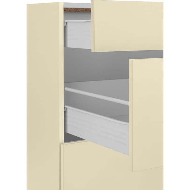 wiho Küchen Unterschrank »Unna«, 90 cm breit, mit 2 großen Auszügen, ohne  Arbeitsplatte bestellen online bei OTTO