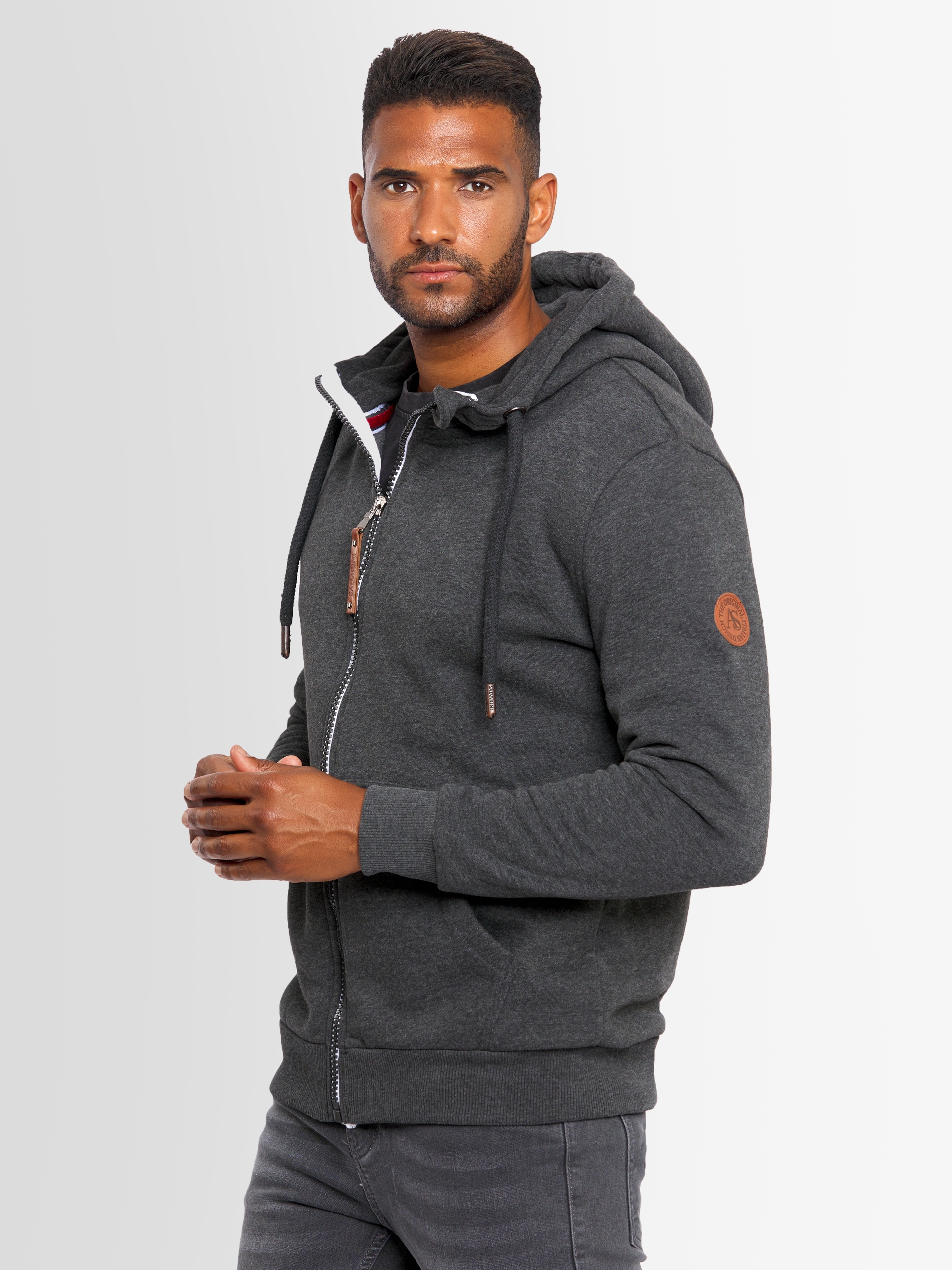 Alessandro Salvarini Sweatjacke »Alessandro Salvarini Herren Sweatjacke AS292«