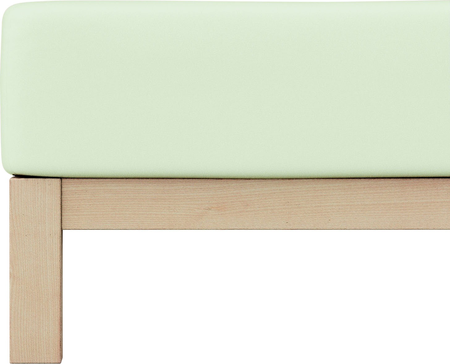 Schlafgut Spannbettlaken »PURE Bio-Baumwolle mit Elasthan, dehnbar blickdicht, straff, Bettlaken«, PREMIUM Laken für Matratzen bis 30cm Höhe, in 90x200, 140x200, 180x200