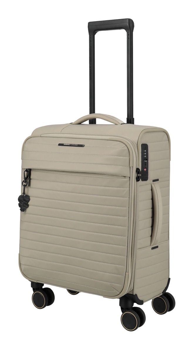 travelite Weichgepäck-Trolley »BARBARA STEPP Weichgepäck-Koffer« 40 l 4 Rollen Volumenerweiterung und Schlüsselanhänger – stylisches Reisegepäck