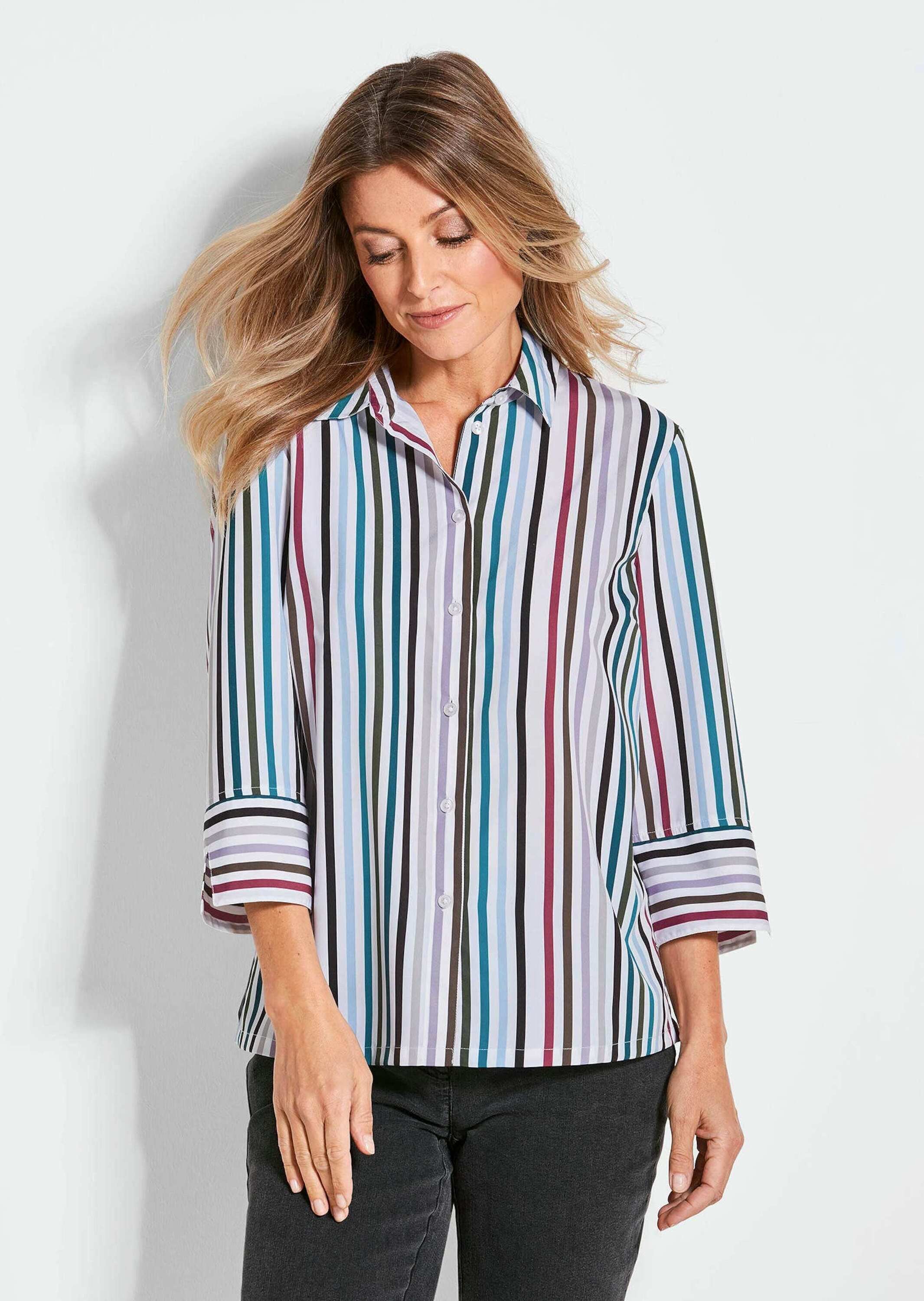 GOLDNER Hemdbluse »Kurzgröße Bluse«