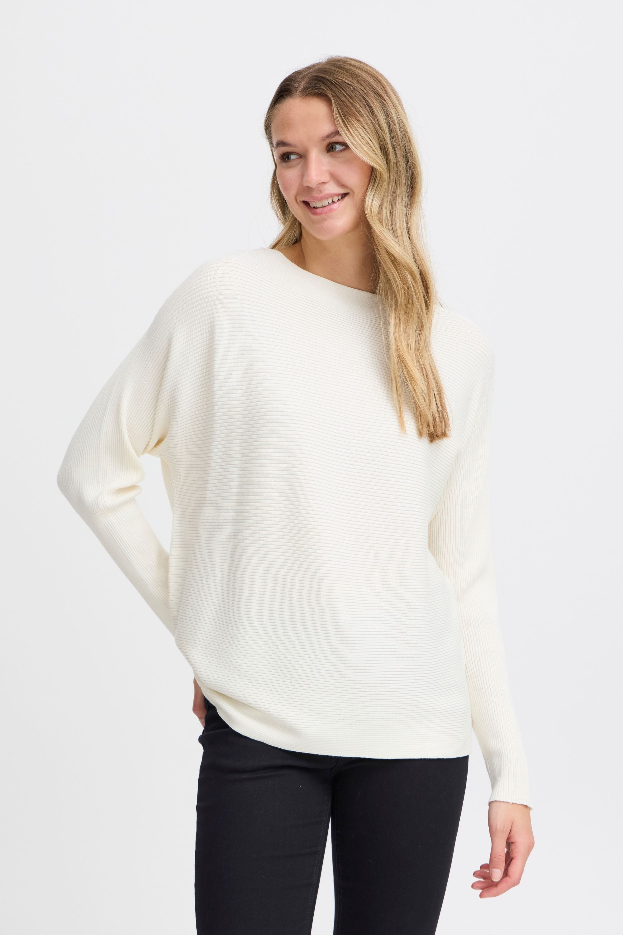 fransa Strickfleece-Pullover »Strickpullover FRLALA PU 1«