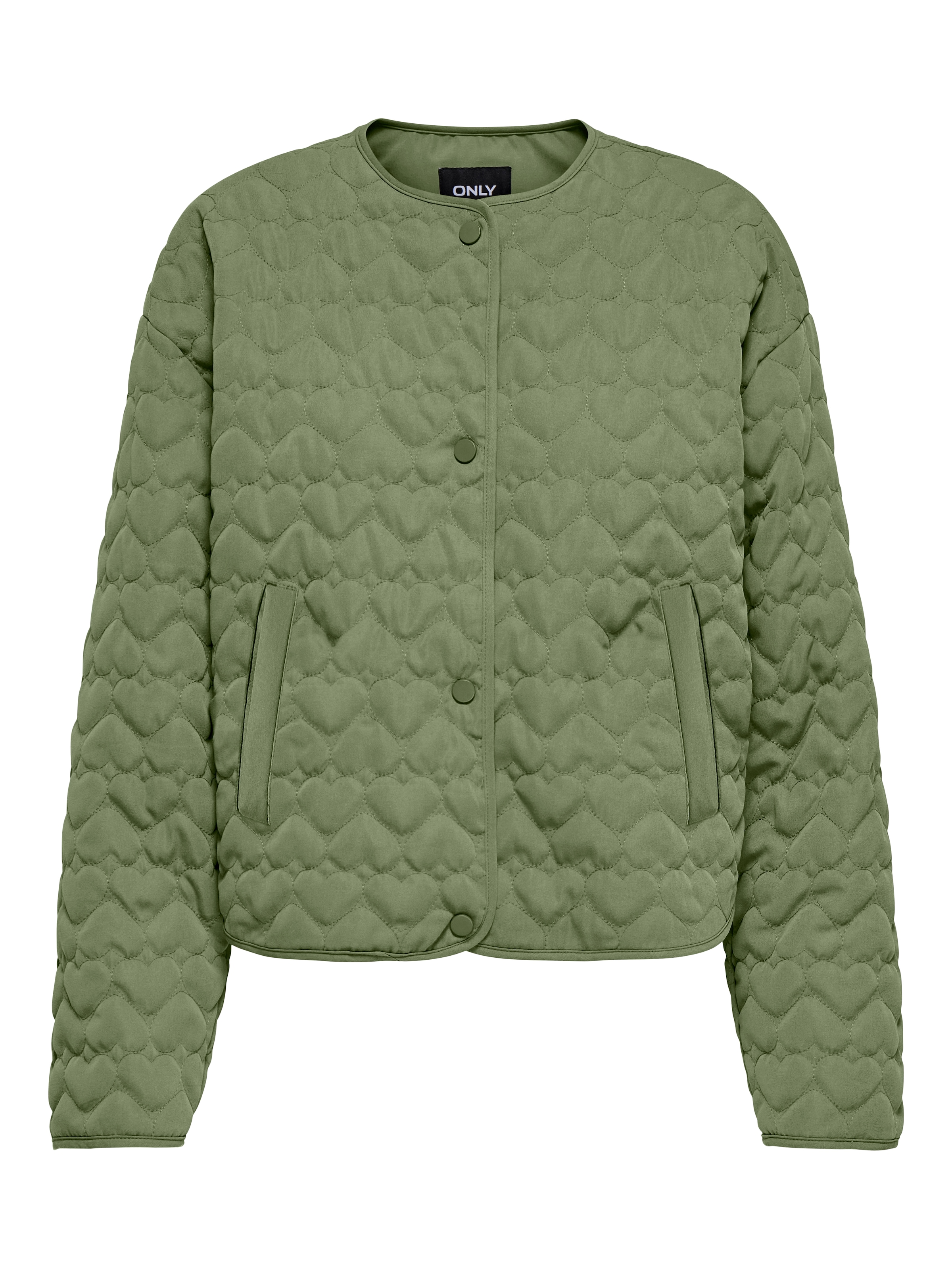 ONLY Steppjacke »ONLHEART LIFE QUILTED JACKET NOOS OTW« mit Steppmuster in Herzchenform