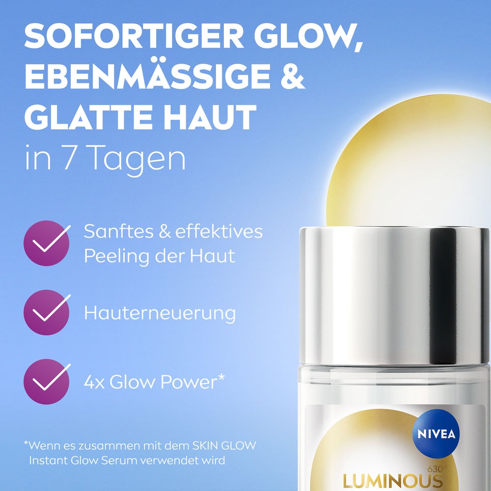 Nivea Gesichtspflege-Set »NIVEA LUMINOUS630® Skin Glow Routine Set«