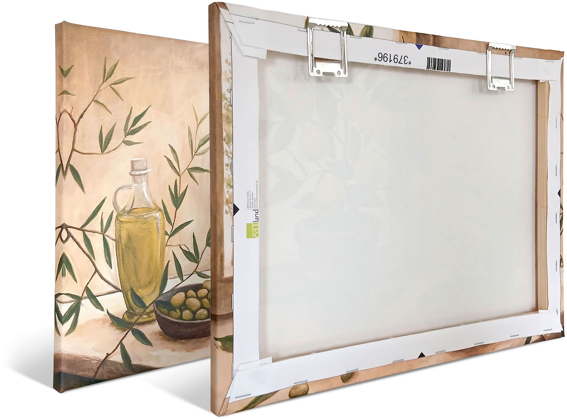 Artland Wandbild »Blaumeise an Mandelblüten« Vogelbilder 1 Stk. tlg. als Alubild, Leinwandbild, Poster, Wandaufkleber in verschied. Größen