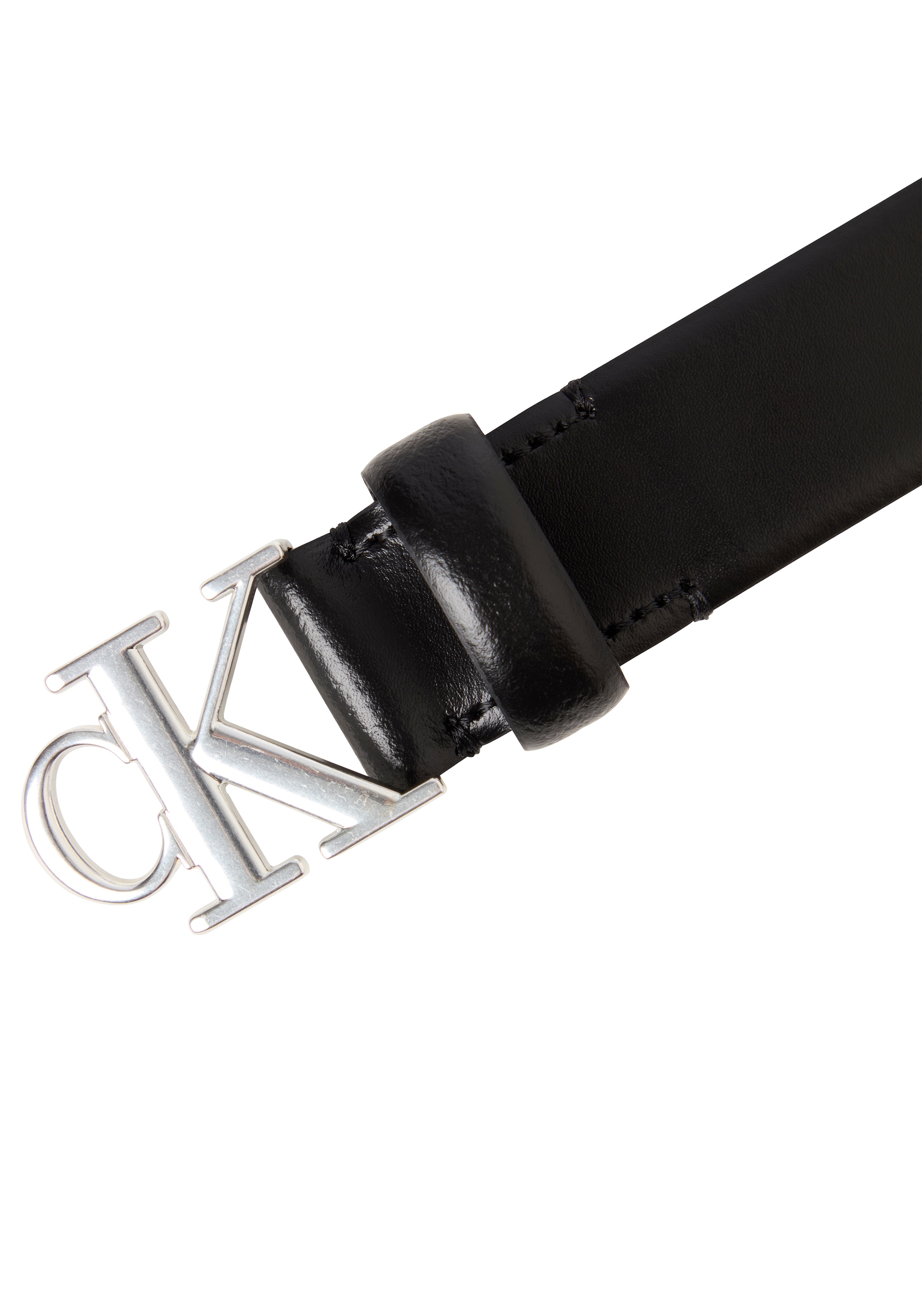 Calvin Klein Ledergürtel »CK BUCKLE 30MM FIXED BELT«, Größenverstellbar