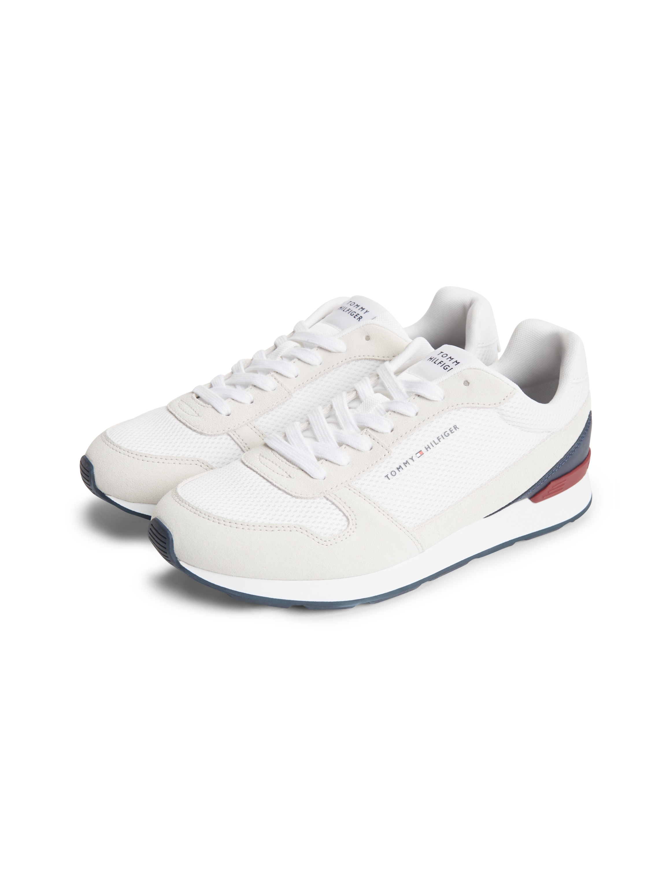 Tommy Hilfiger Sneaker »LIGHT EVA RUNNER SEASONAL MESH«  Freizeitschuh, Halbschuh, Schnürschuh mit Kontrastbesätzen