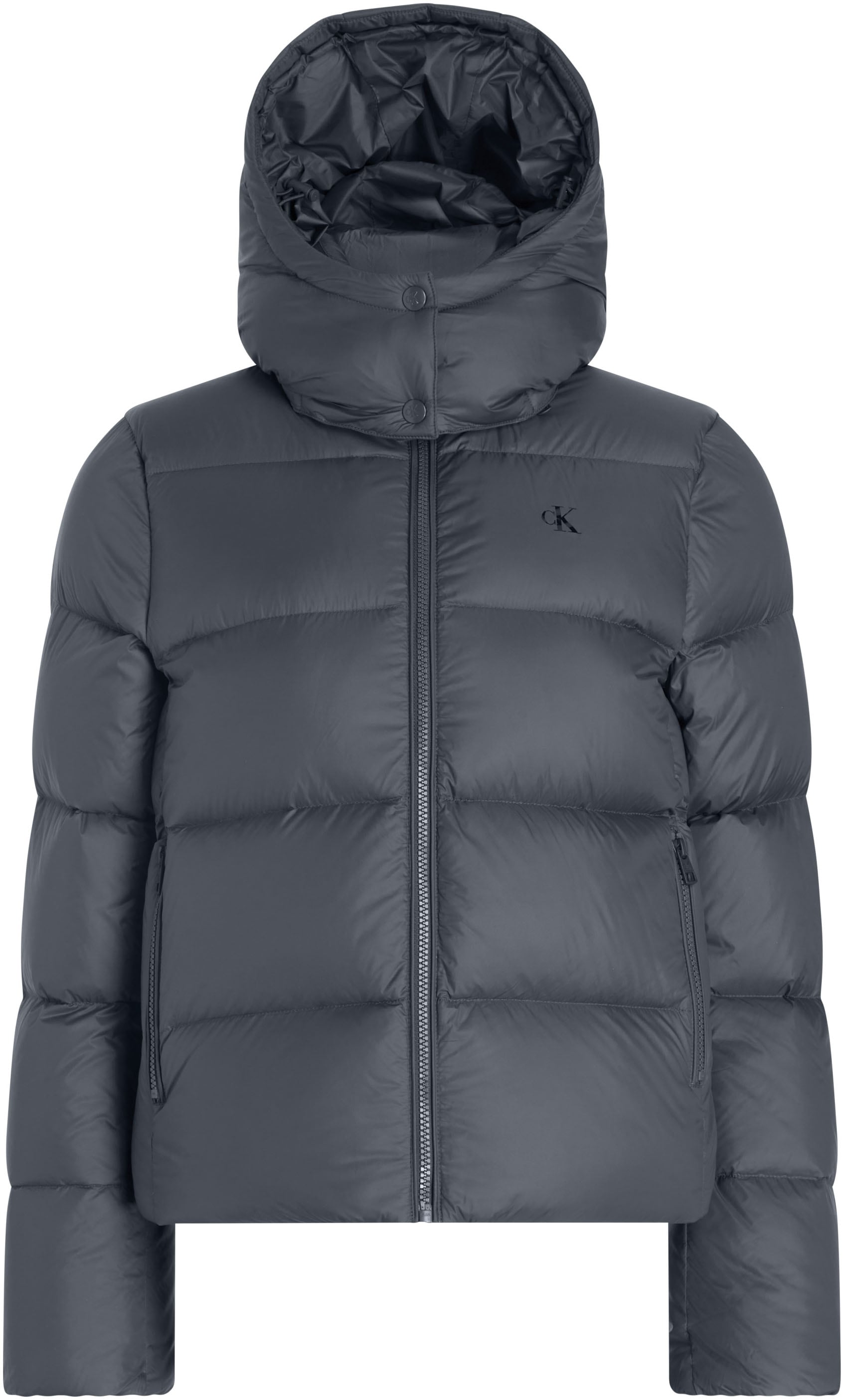 Outdoorjacke »MW DOWN SHORT PUFFER«, mit Kapuze, mit Logoprägung