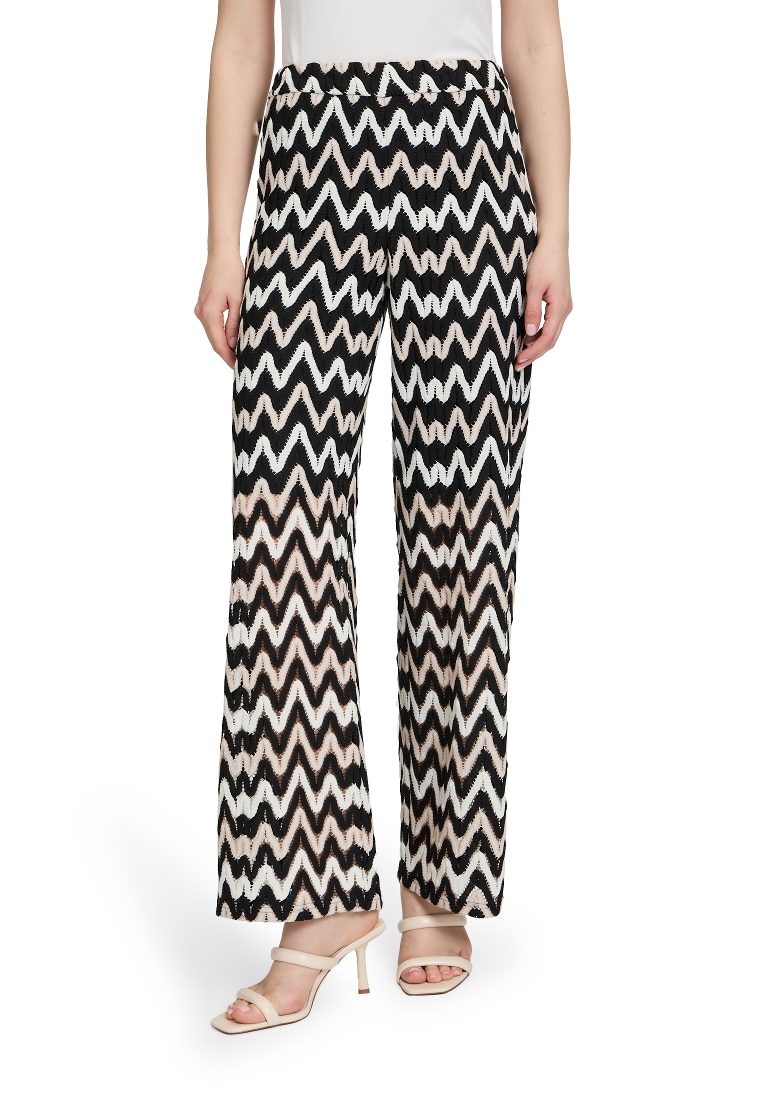Betty&Co Schlupfhose »Schlupfhose mit Struktur«