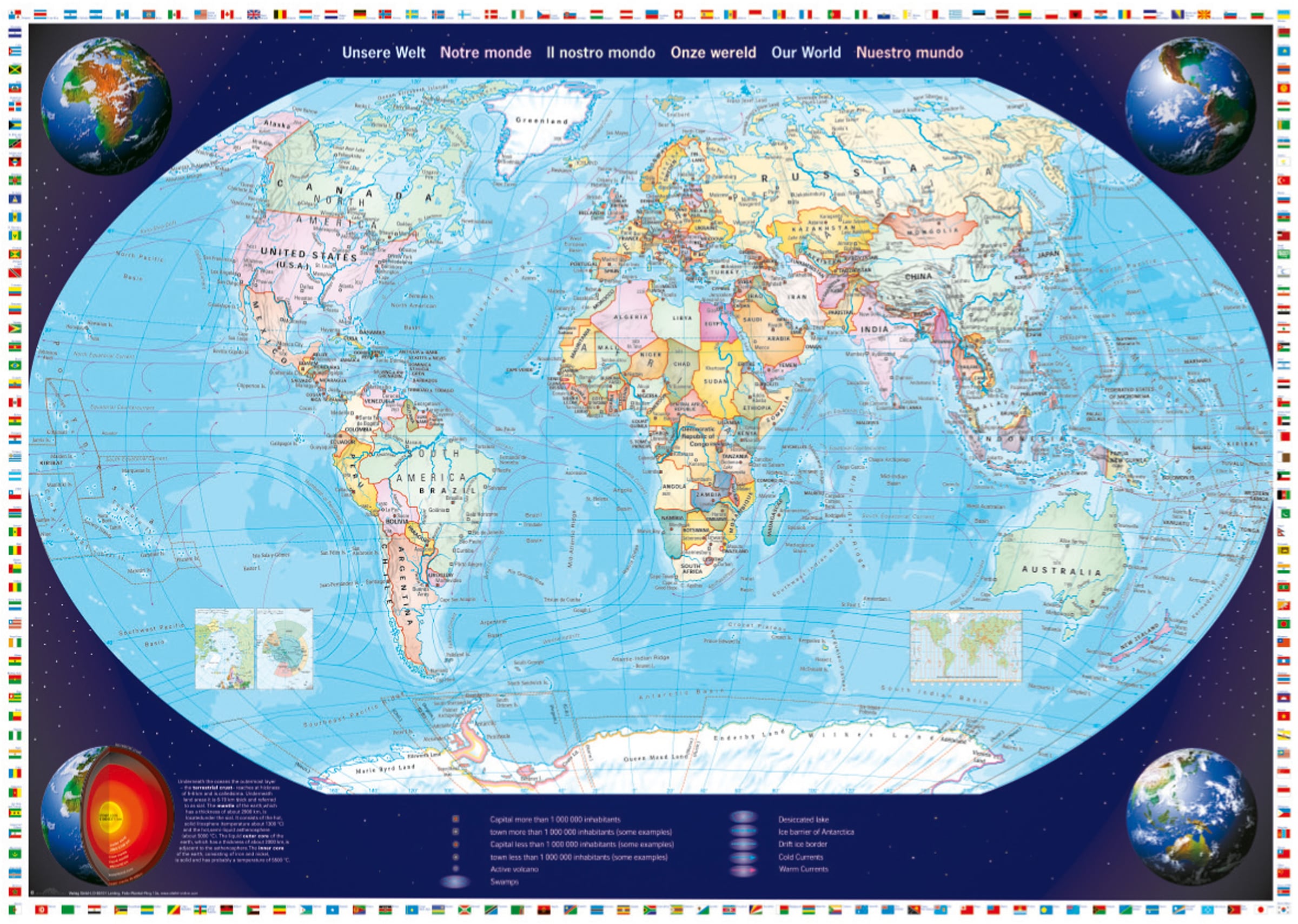 Schmidt Spiele Puzzle »Unsere Welt«