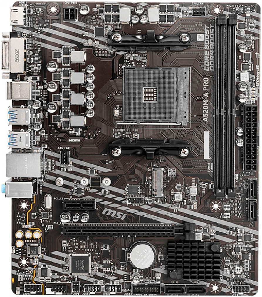 MSI Mainboard »A520M-A PRO«