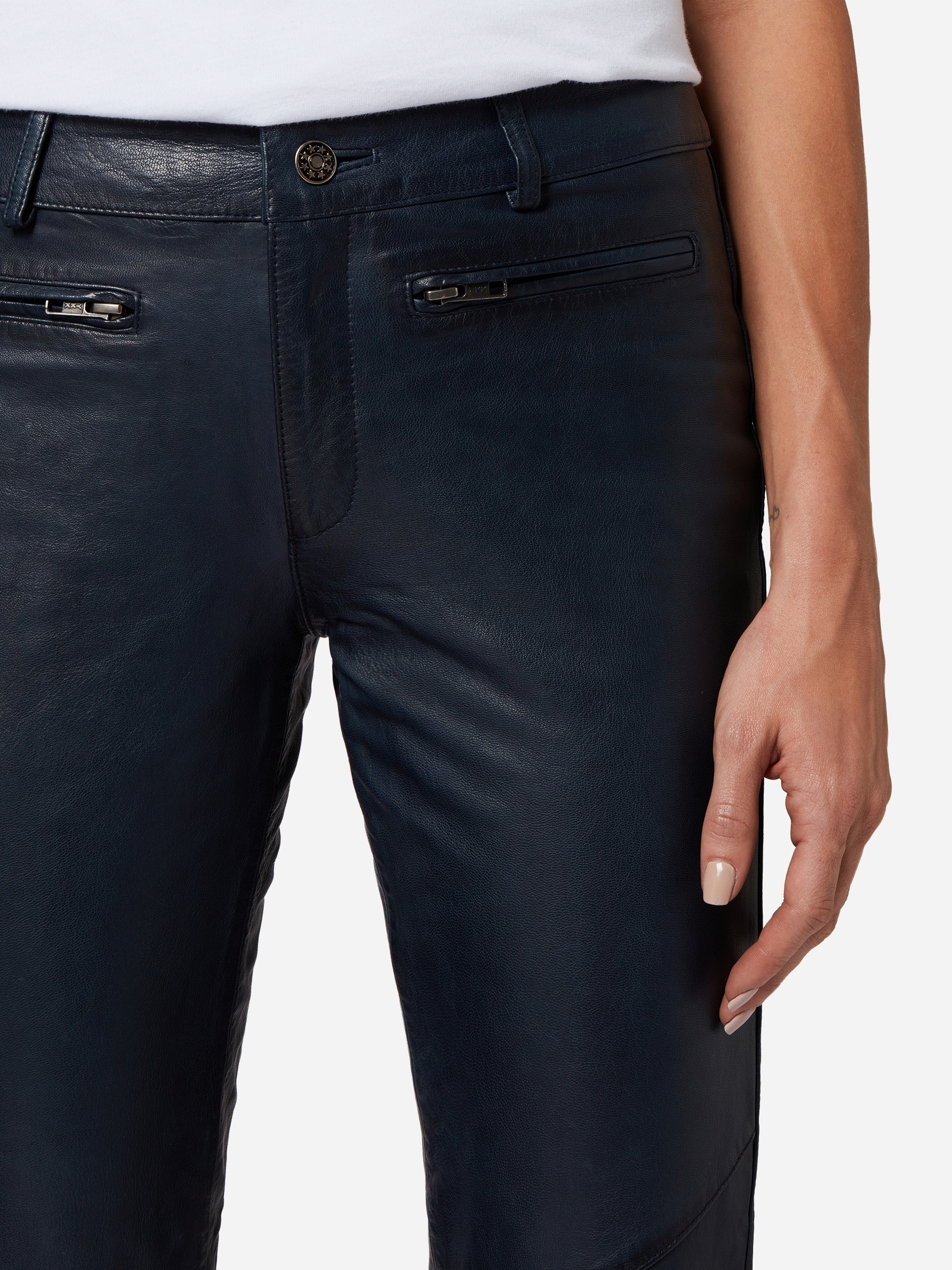 RICANO Lederhose »Lederhose Donna II«  Handgefertigt aus echtem Leder
