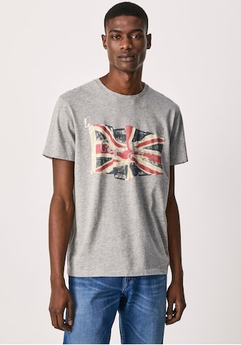 Pepe Jeans Rundhalsshirt »FLAG LOGO N« kaufen