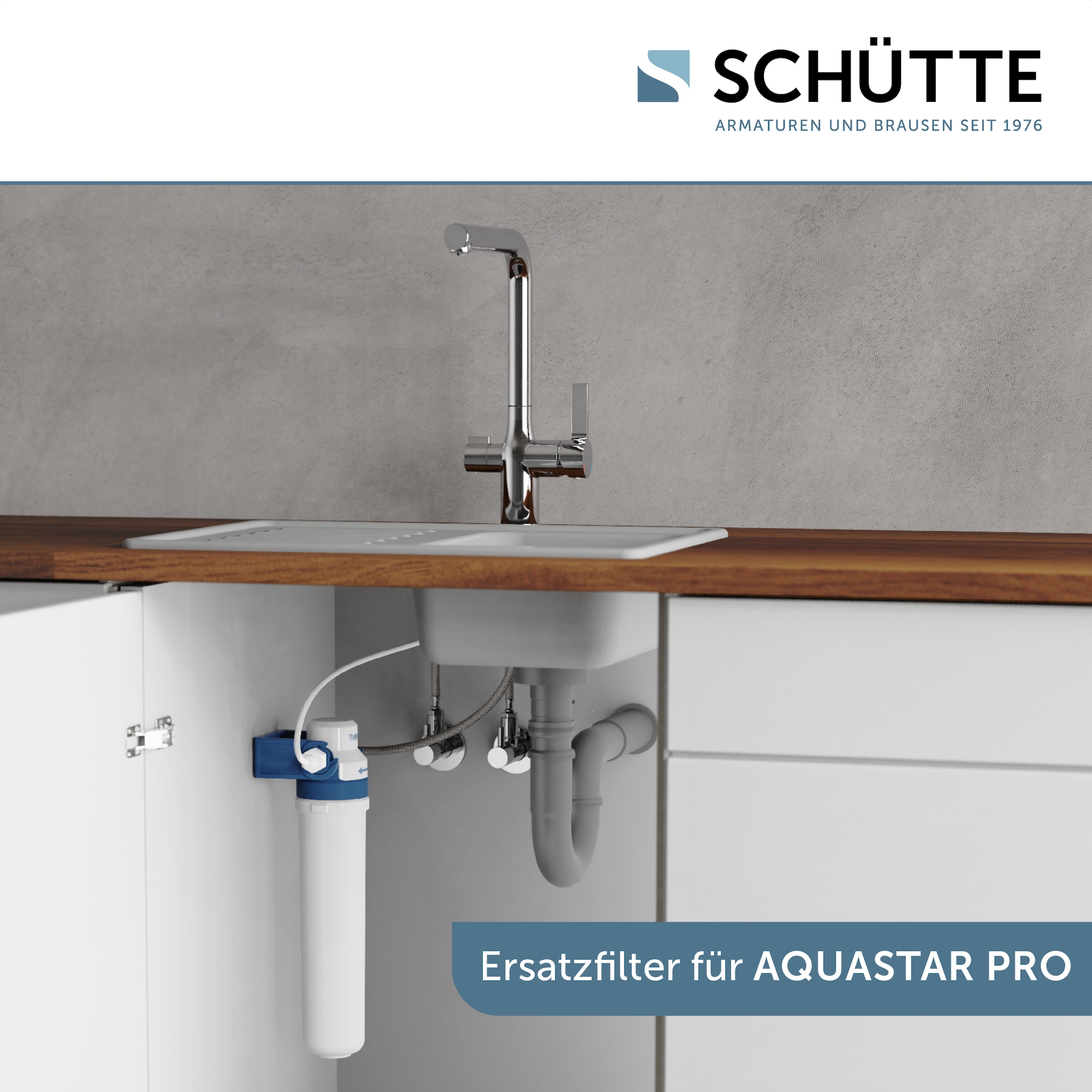 Schütte Wasserfilter, BWT Ersatzfilter für Aquastar PRO Filtersystem