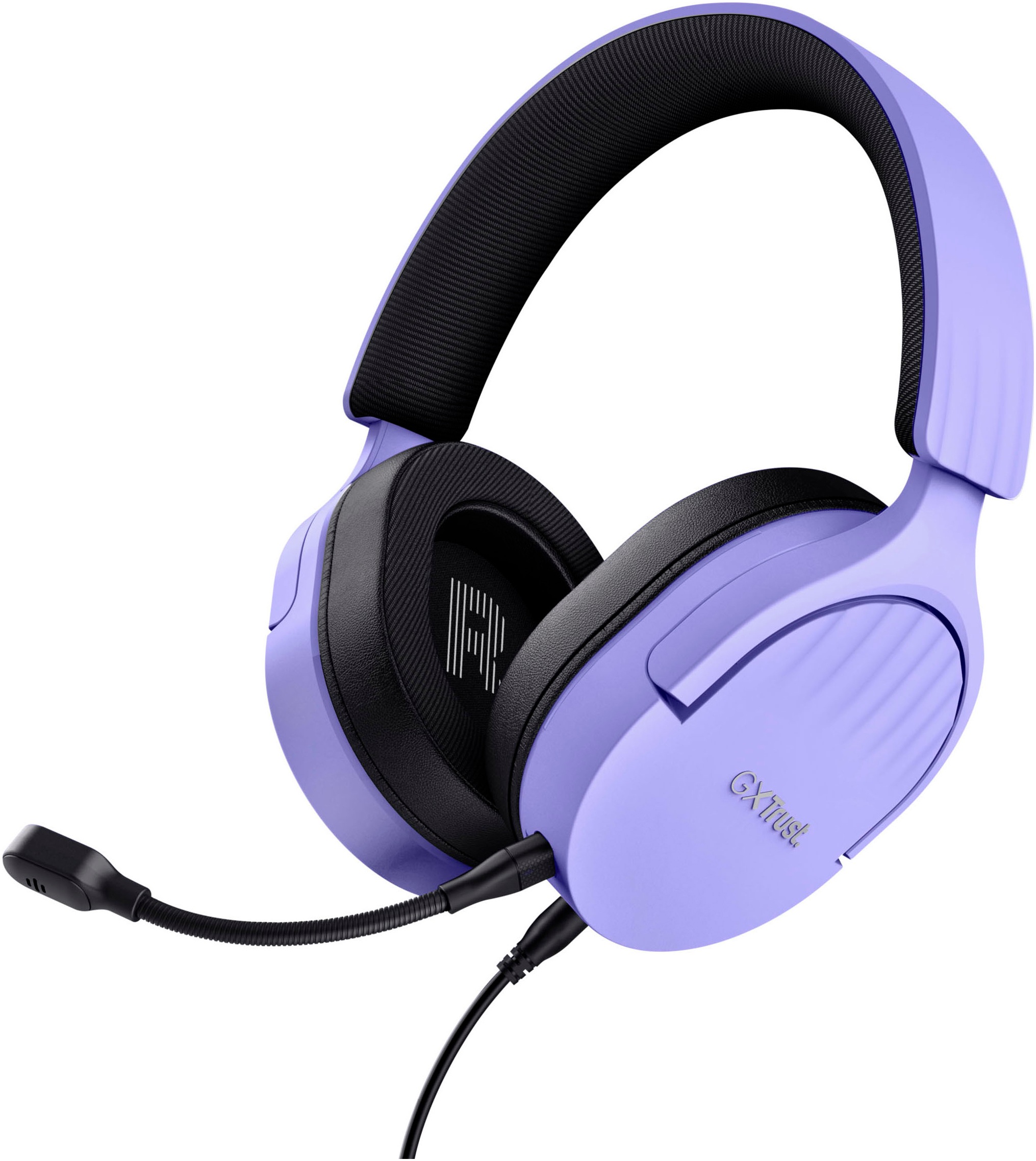 Trust Gaming-Headset »GXT489 Fayzo« A2DP Bluetooth Mikrofon abnehmbar Noise-Cancelling in lila