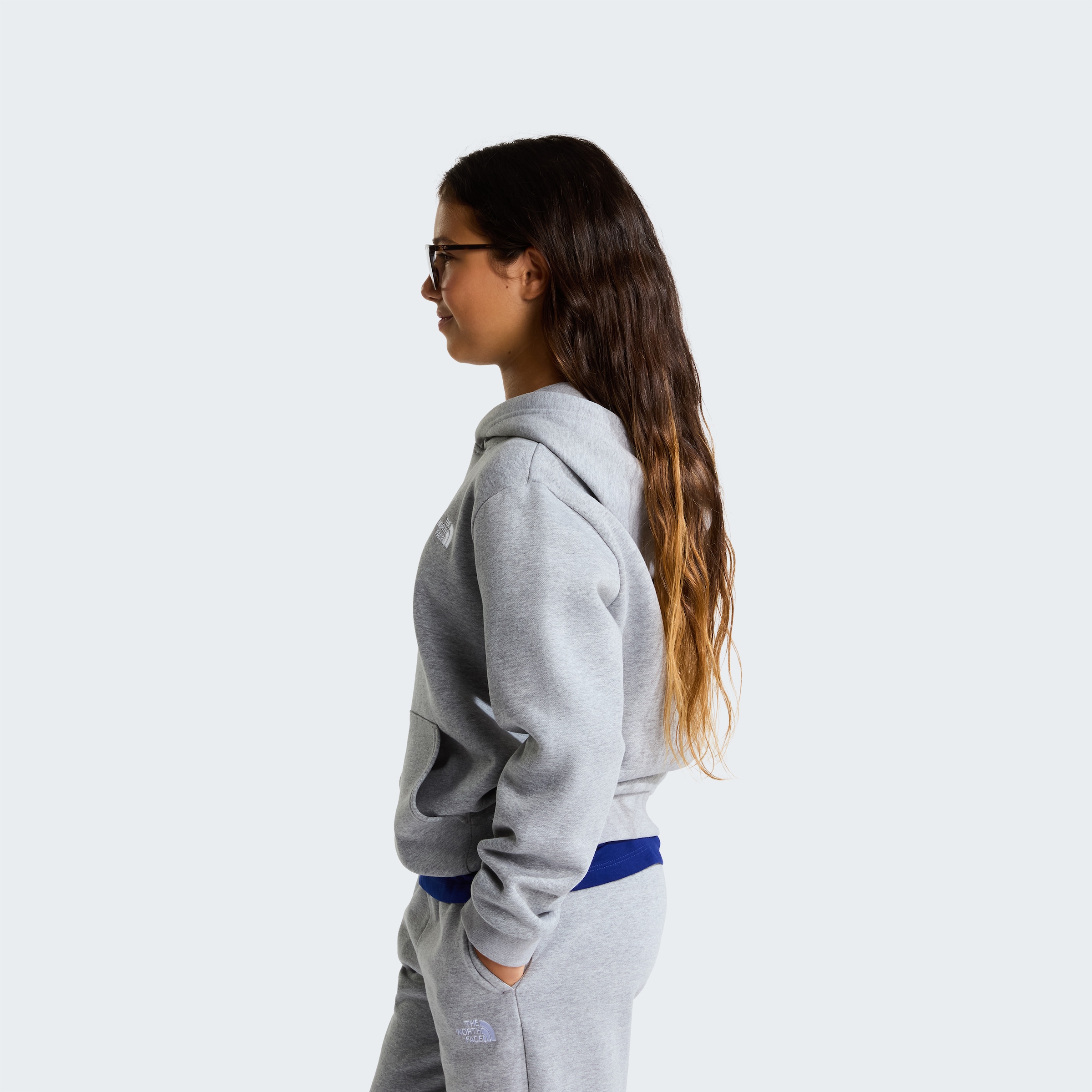 The North Face Kapuzensweatshirt »TEEN EVOLUTION SIMPLE DOME PULLOVER HOOD«, für Jugendliche, mit Kapuze, Langarm, normale Länge
