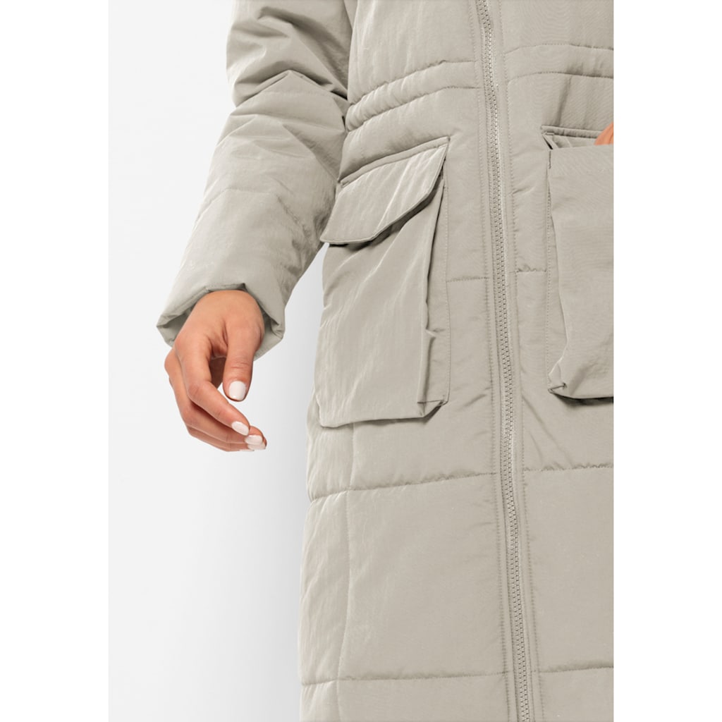 Jack Wolfskin Funktionsparka »WHITE FROST PARKA W«, mit Kapuze