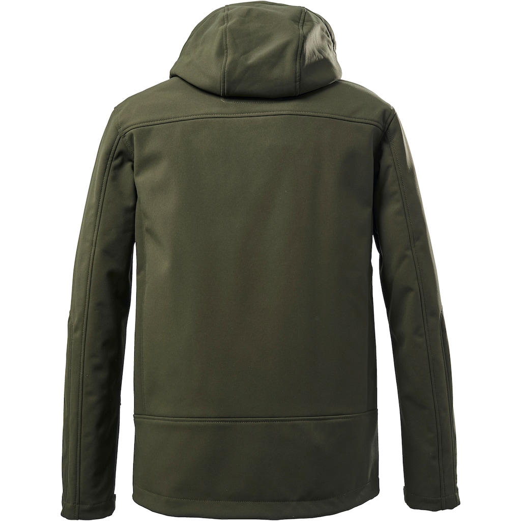 Killtec Softshelljacke, mit Kapuze