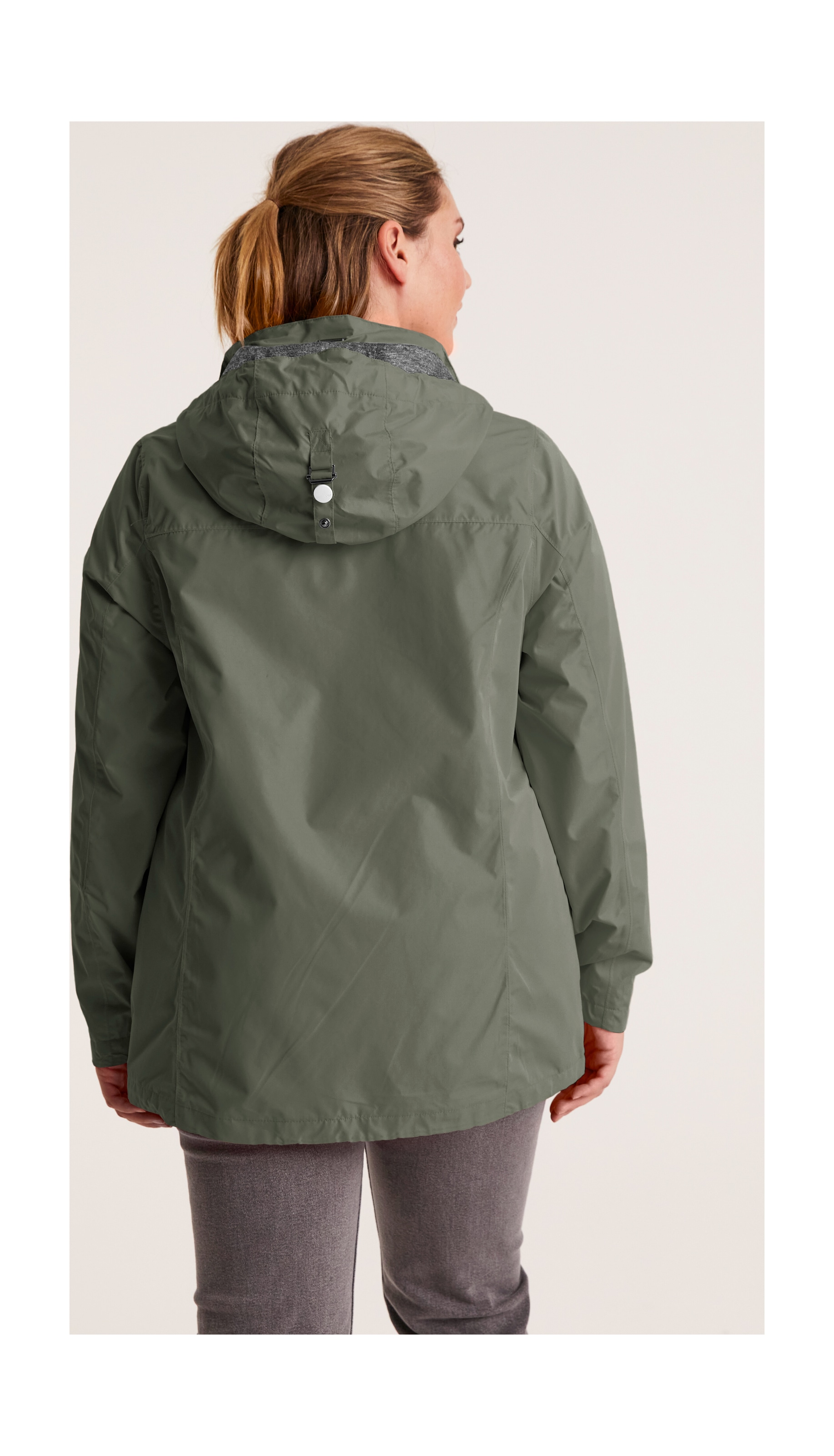 STOY Outdoorjacke »STS 11 WMN JCKT«, Wasserdichte, atmungsaktive STOY-Jacke mit abnehmbarer Kapuze