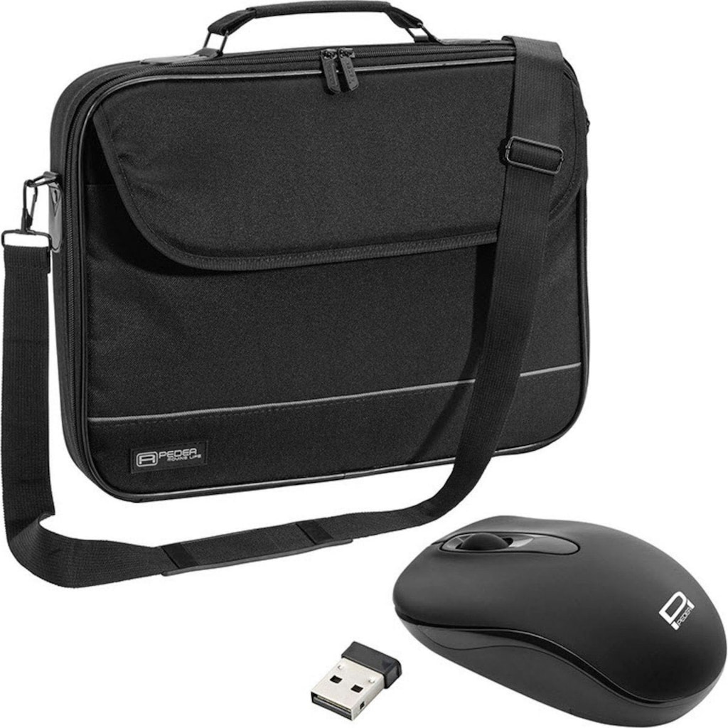 PEDEA Laptoptasche »Notebooktasche "Fair" 14,1 Zoll (35,8cm) + PC Maus«