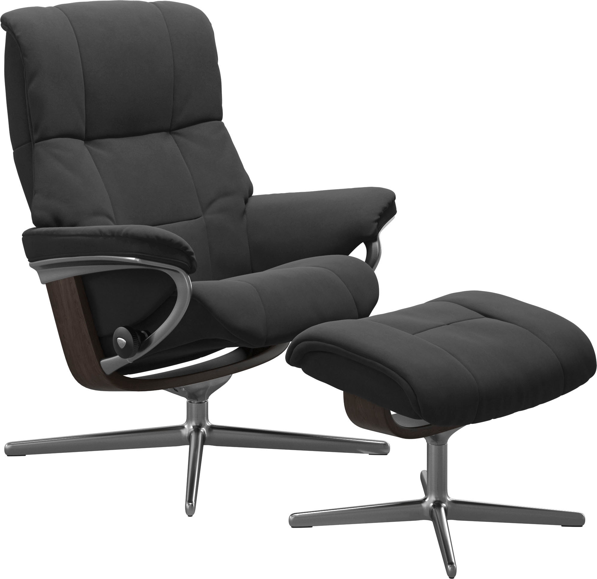 Stressless® Fußhocker »Mayfair« mit Cross Base, Größe S, M & L, Holzakzent Wenge
