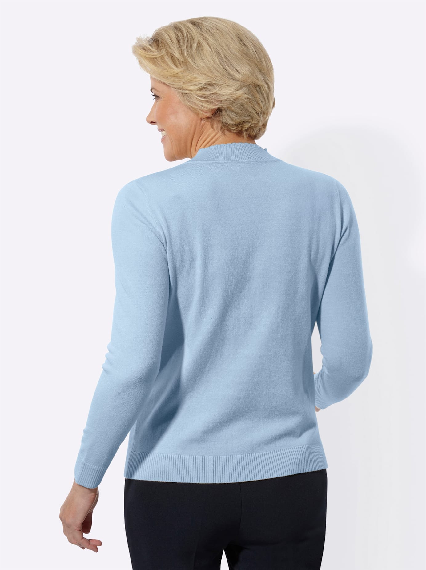 Classic Strickpullover »Stehkragen-Pullover«