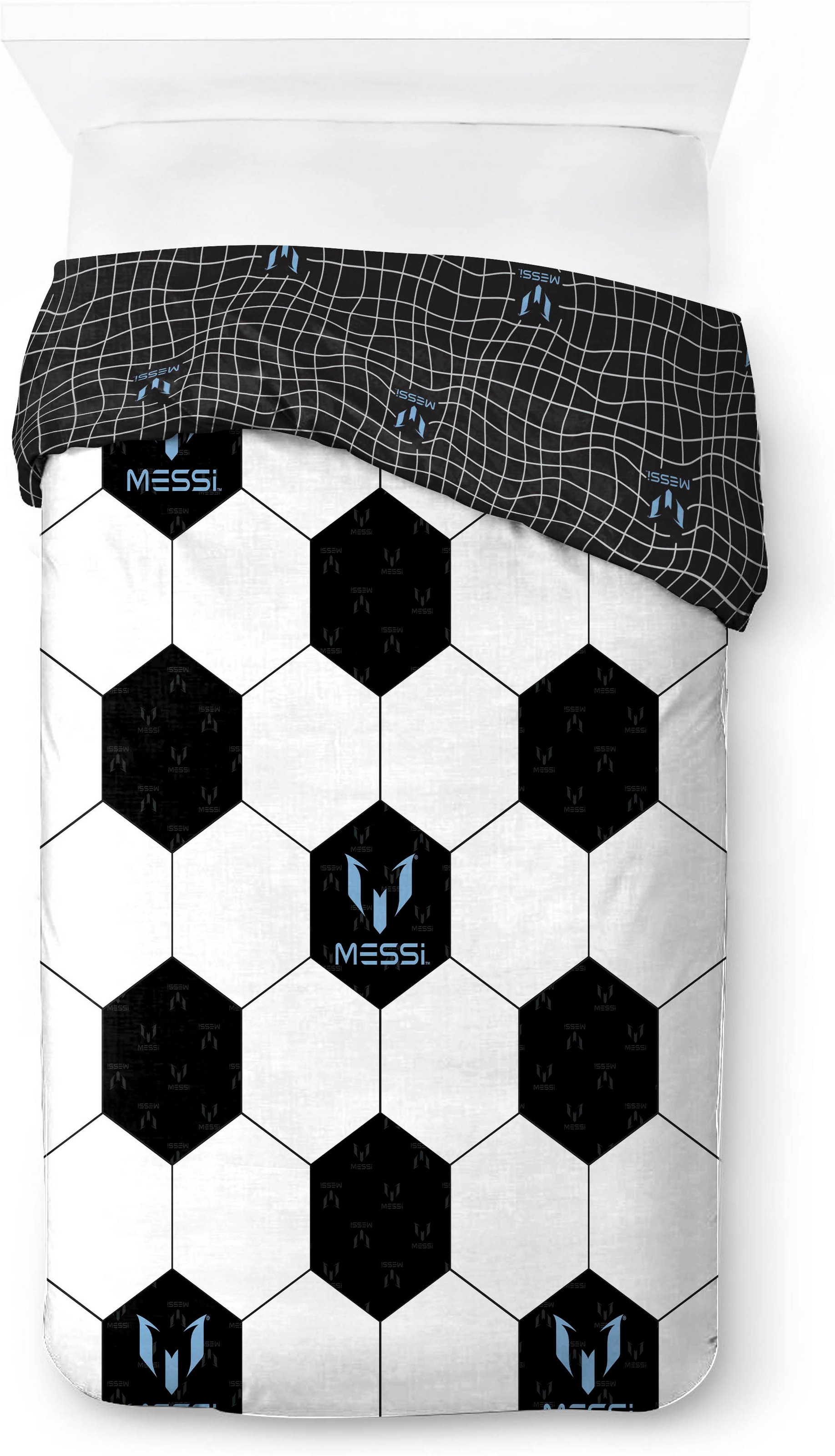   Kinderbettwäsche »Messi Abstract« 2 100% Baumwolle