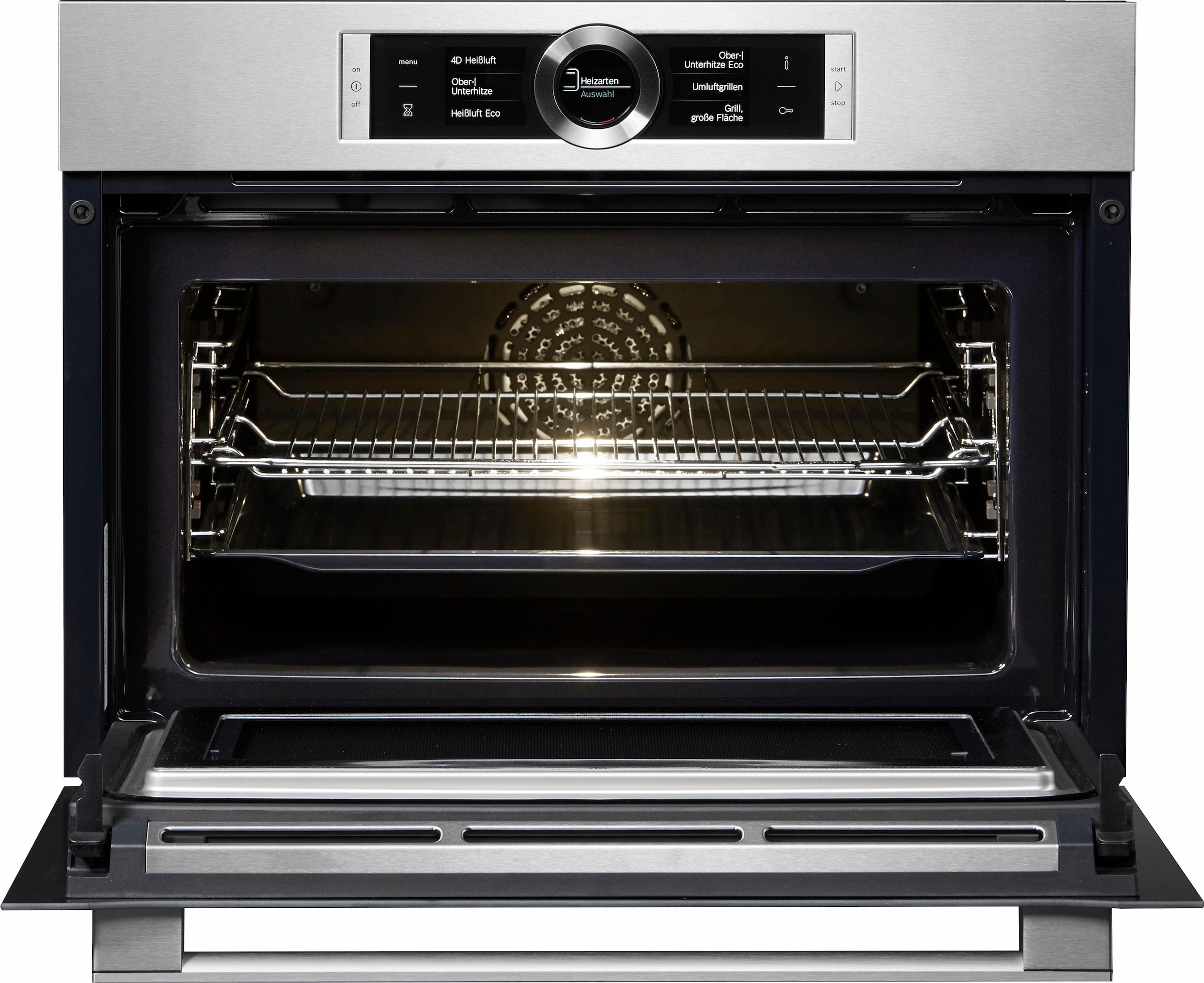 BOSCH Backofen mit Mikrowelle  »CMG636BS1«, ecoClean Direct
