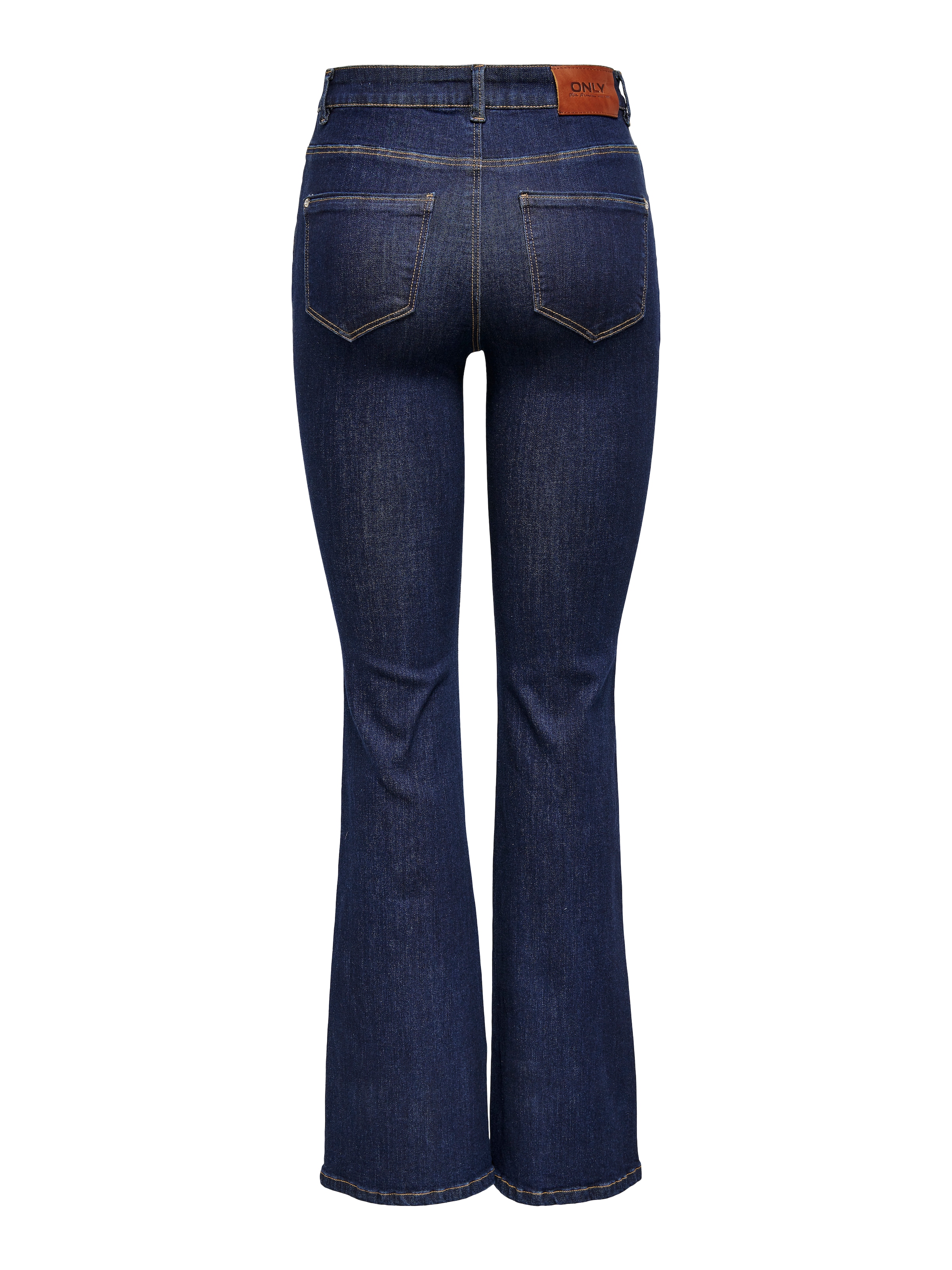 ONLY Bootcut-Jeans »ONLWAUW LIFE HW FLARED RINSE DNM« mit Stretch