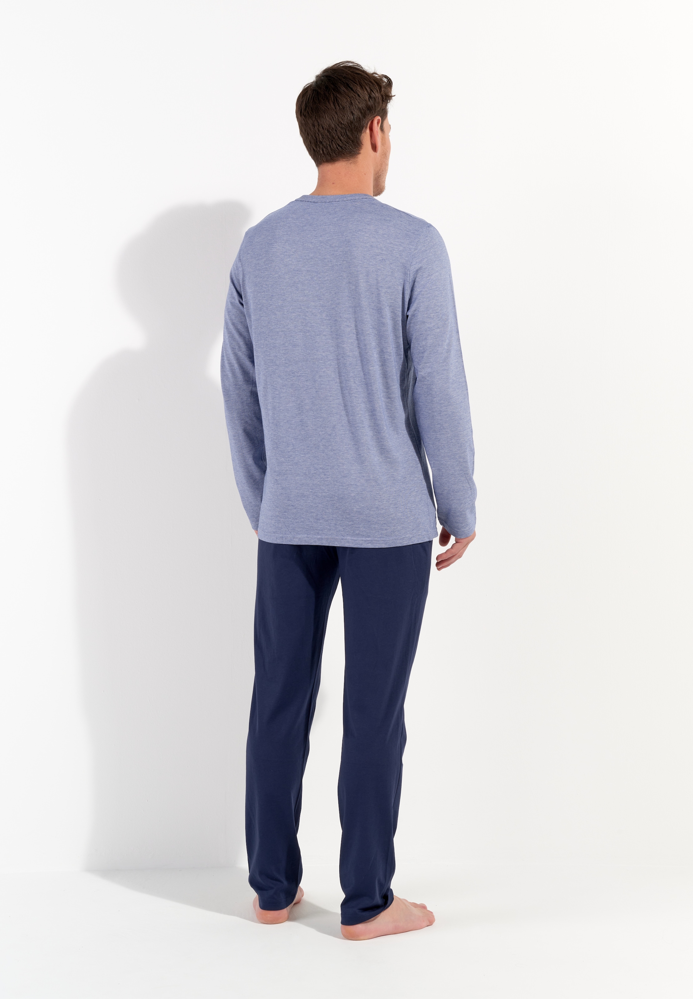 Hom Pyjama »Modal Comfort« 2 tlg,  langärmelig, weich, bequem, Brusttasche, Seitentaschen