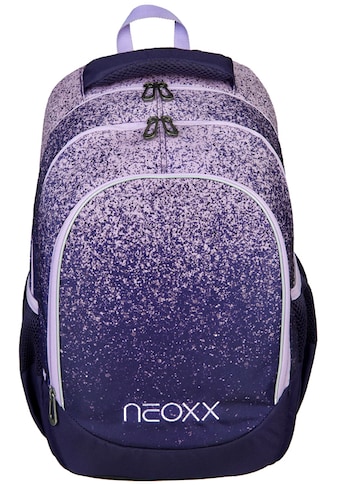 neoxx Schulrucksack »Fly, Glitterally perfect«, Reflektionsnaht, aus recycelten... kaufen