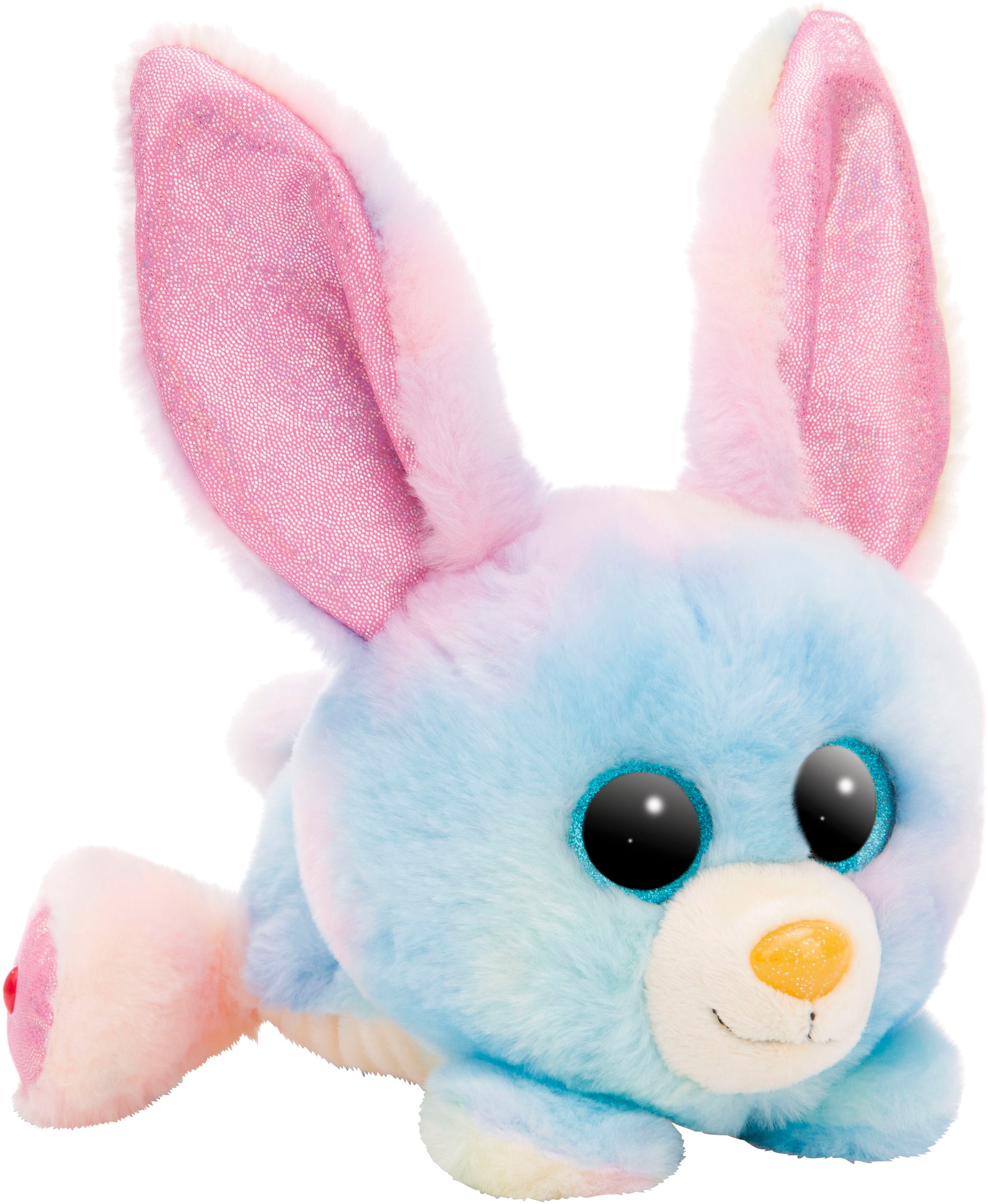 Kuscheltier »Glubschis, Hase Rainbow Candy, 25 cm«, liegend