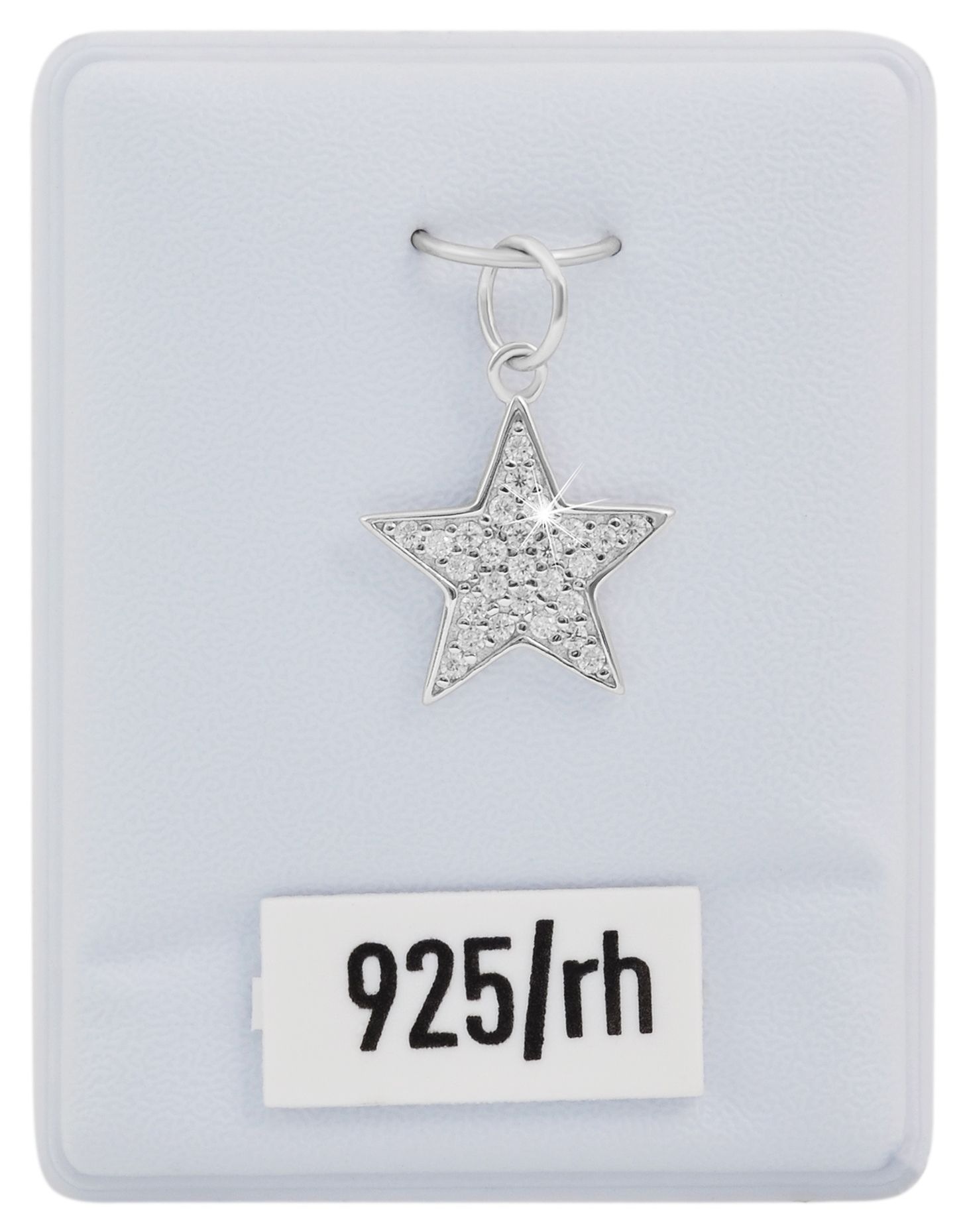 Adelia´s Kettenanhänger »Damen Anhänger ¿ Stern Anhänger aus 925 Silber mit Zirkonia«