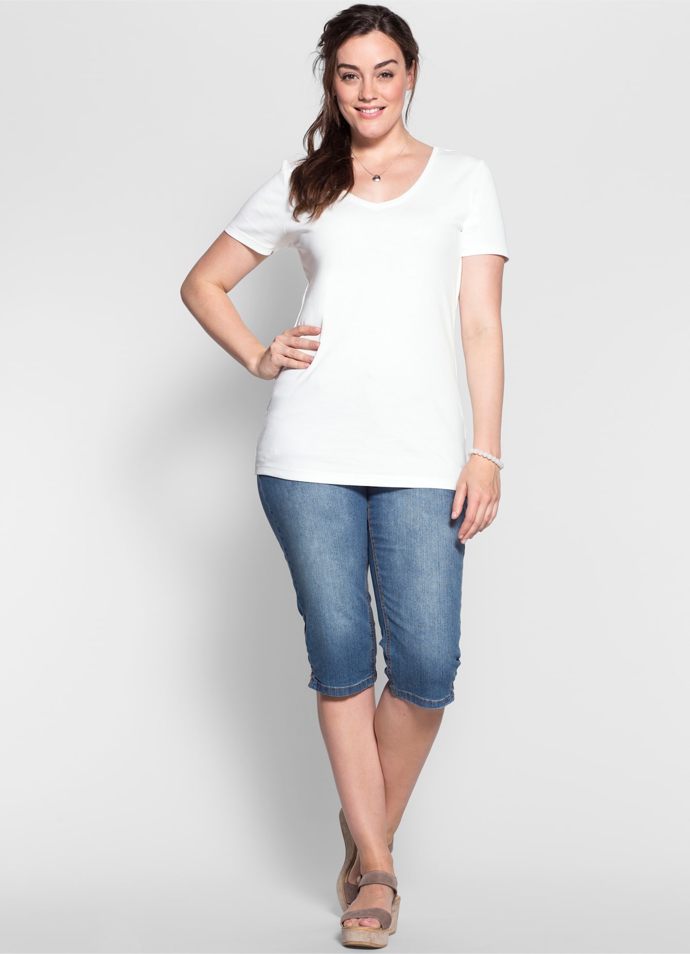 Sheego 3/4-Hose