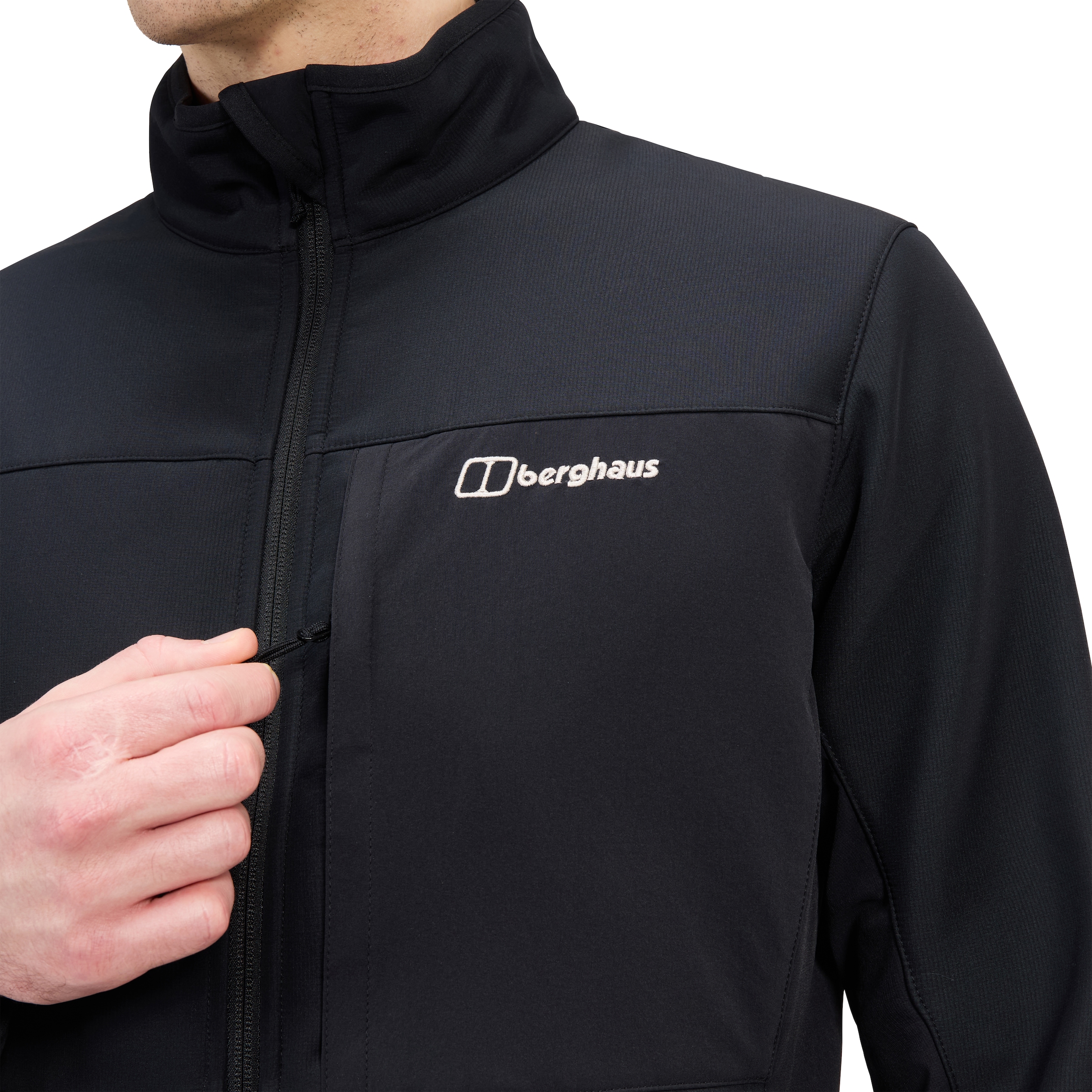 Berghaus Softshelljacke »M GHLAS 3.0 SOFTSHELL JKT« sportlicher Stil, dehnbares Material, wasser- und windabweisend