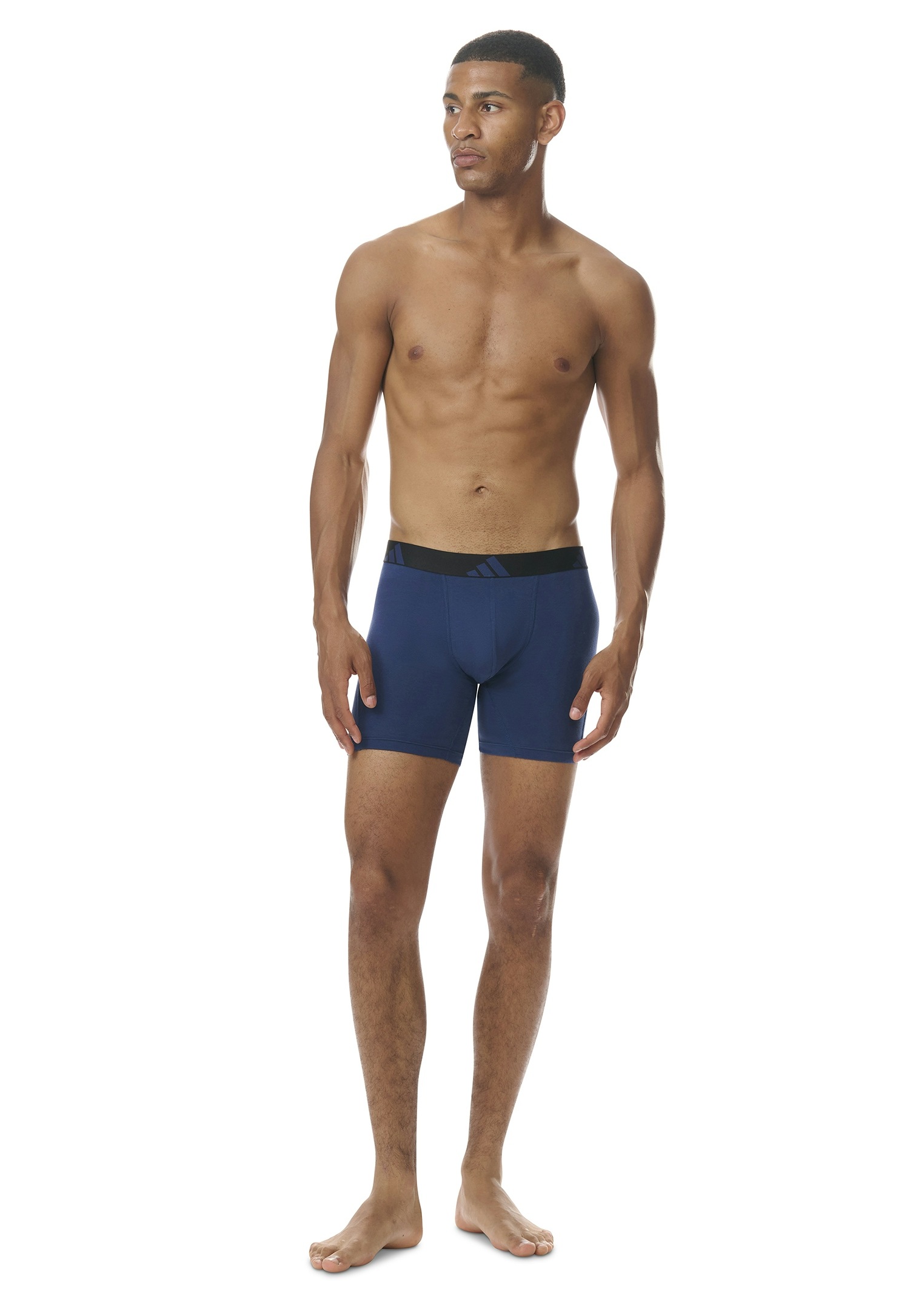 adidas Sportswear Boxershorts »Active Flex Cotton«, (3er Pack), mit etwas längerem Bein